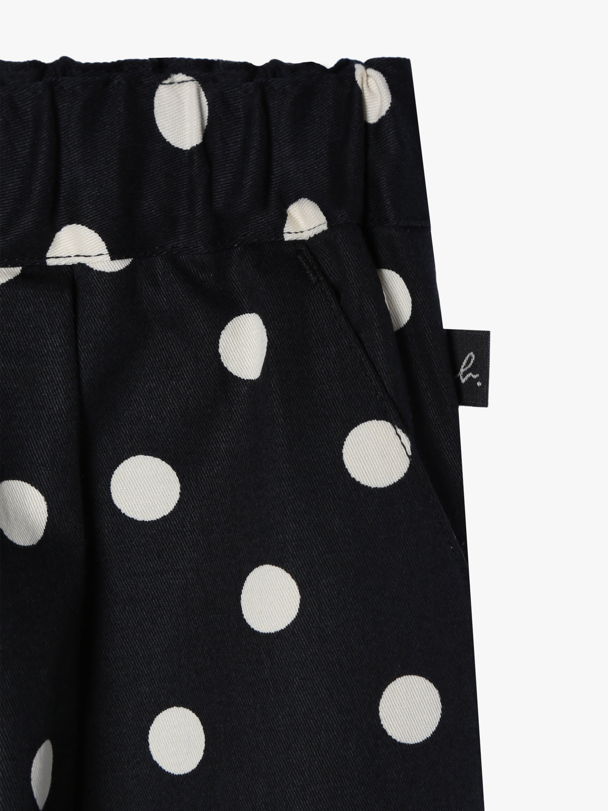 ENFANT ユニセックス キッズ パンツ ブラック