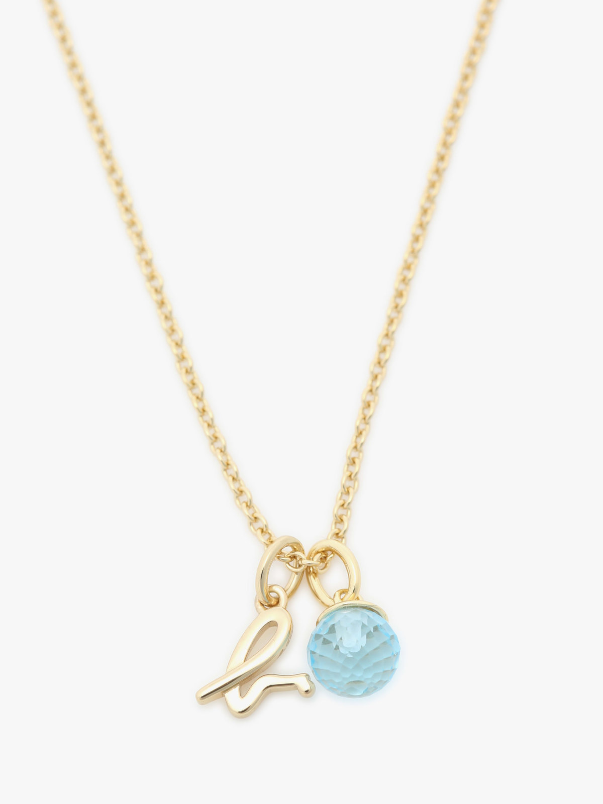 FEMME ウィメンズ ストーンネックレス ”Sky Topaz” ブルー