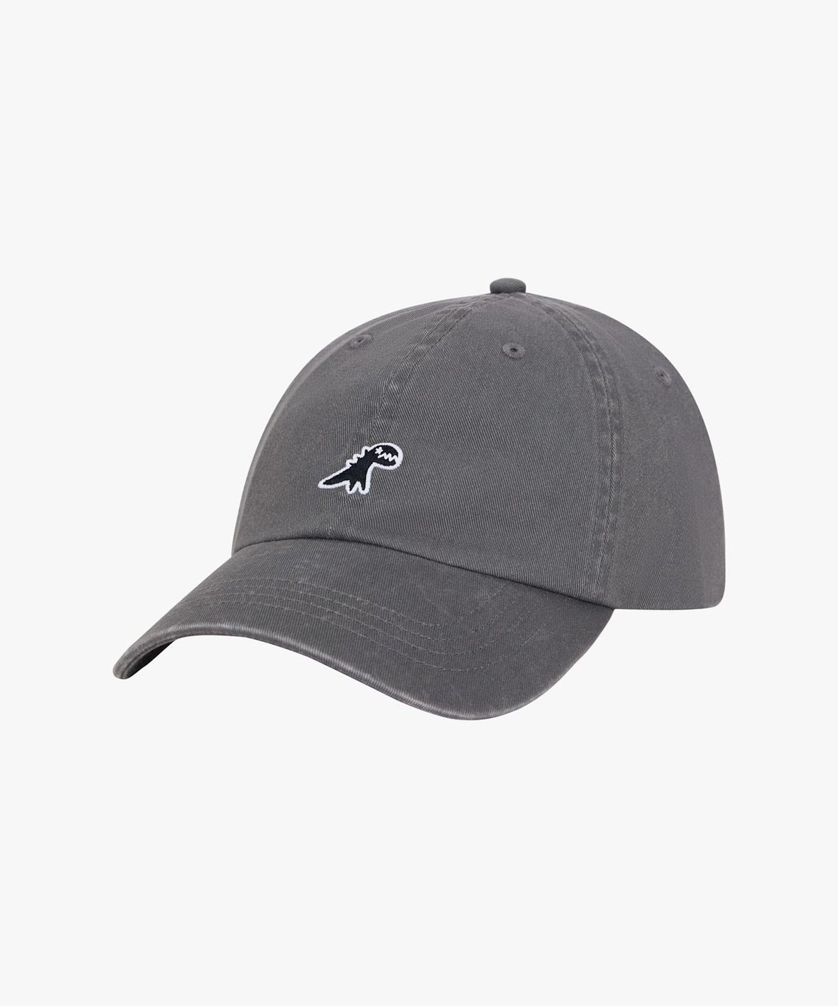 HOMME メンズ SPORT b. ウォッシュドツイル ディノ キャップ グレー