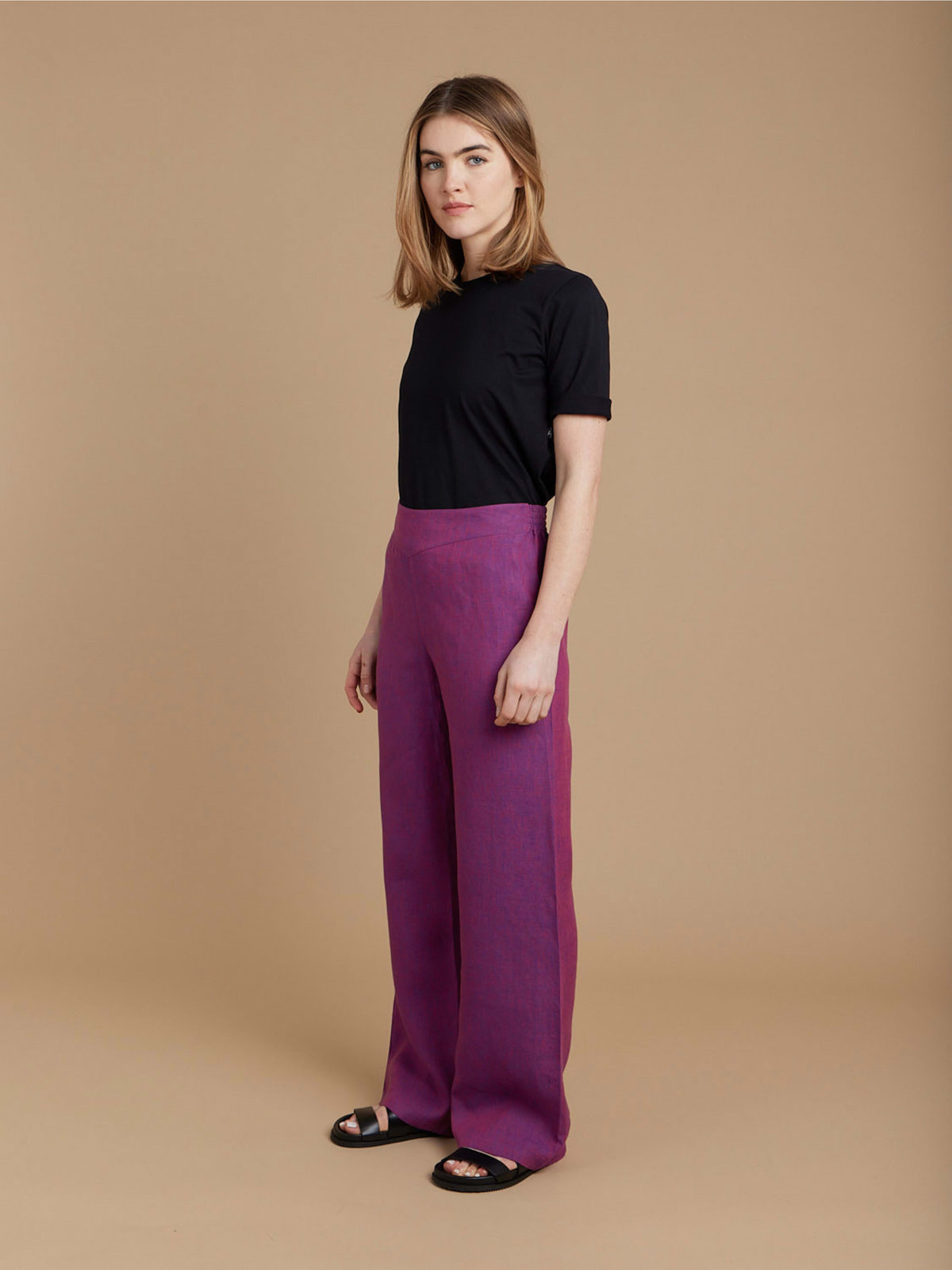 FEMME ウィメンズ 【Outlet】【セットアップ対応商品】UT24 PANTALON パンツ パープル系その他