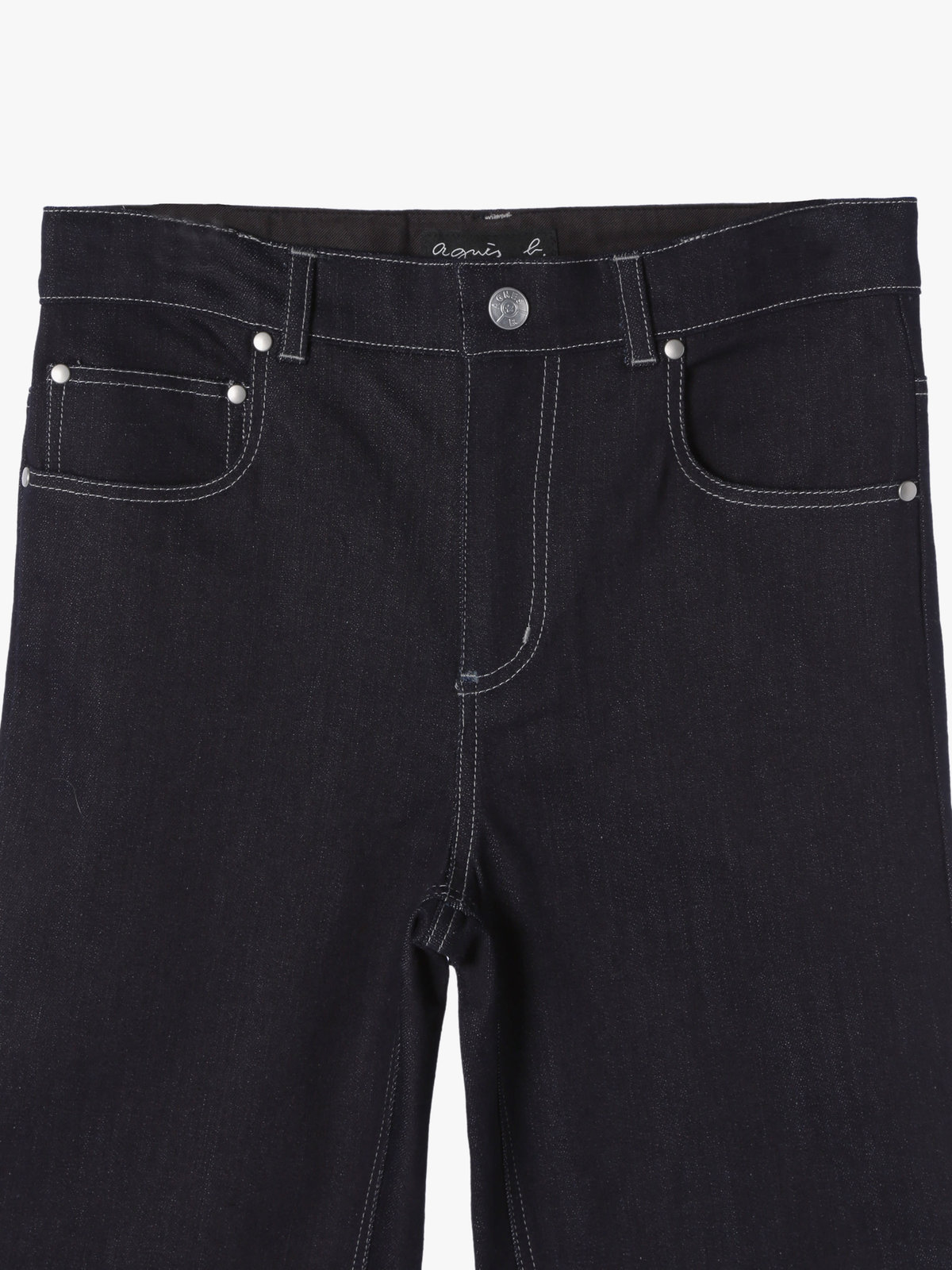 ENFANT ユニセックス キッズ デニムパンツ ネイビー