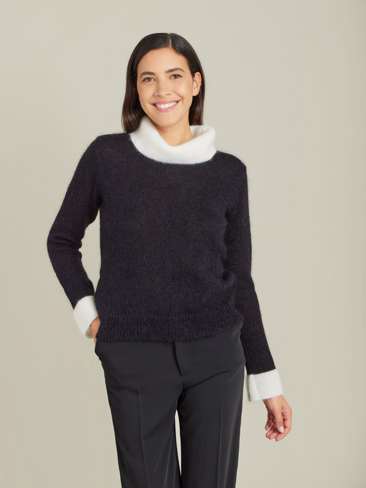 FEMME ウィメンズ 【Outlet】LH44 PULLOVER プルオーバー ブラック