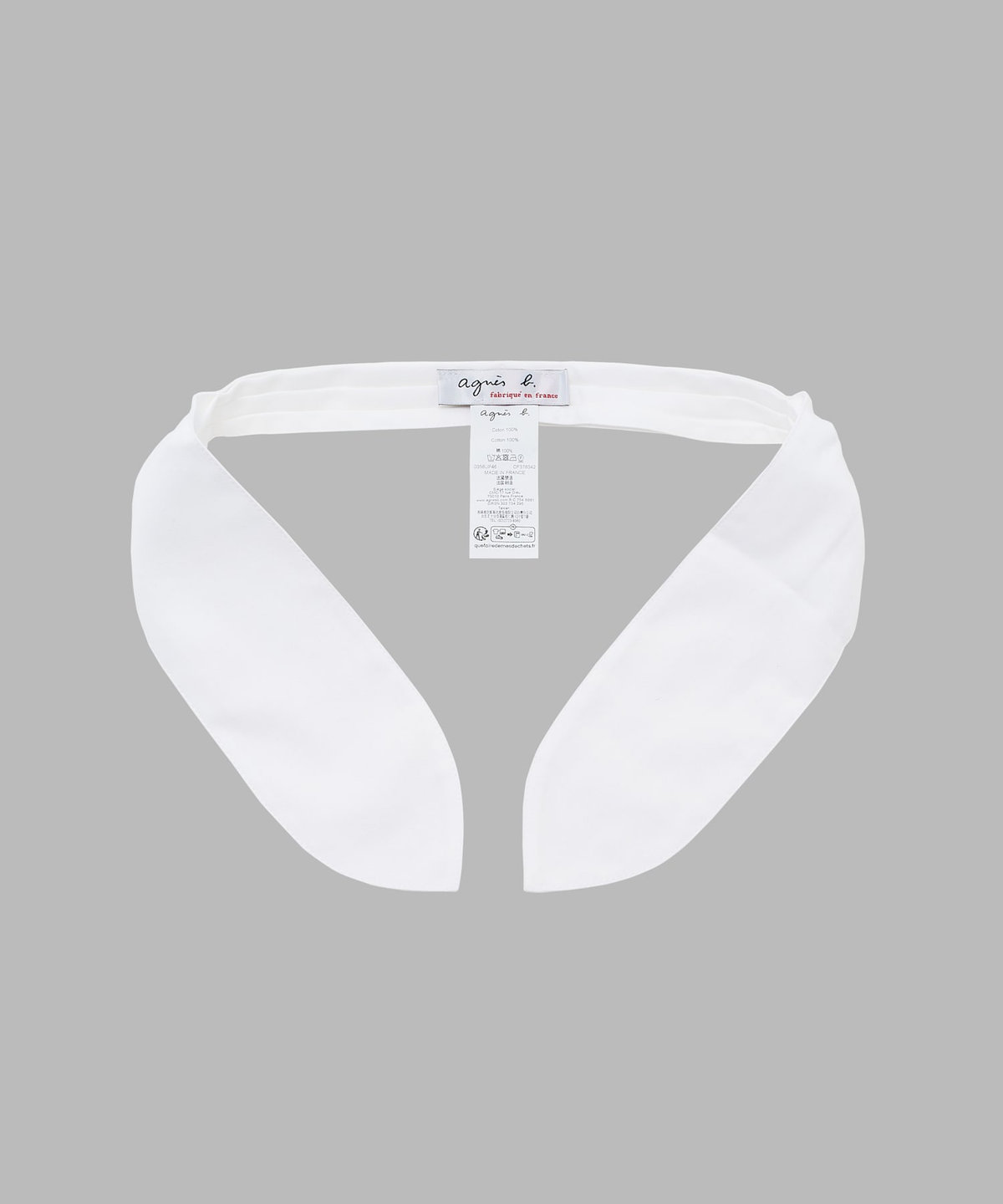 FEMME ウィメンズ コットン リボン "Weyergans" ホワイト