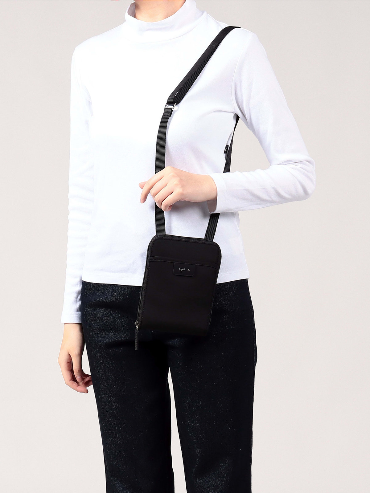 VOYAGE ウィメンズ バッグ＆ウォレット ナイロン マルチポーチ "My bag" RAT01-08 ブラック