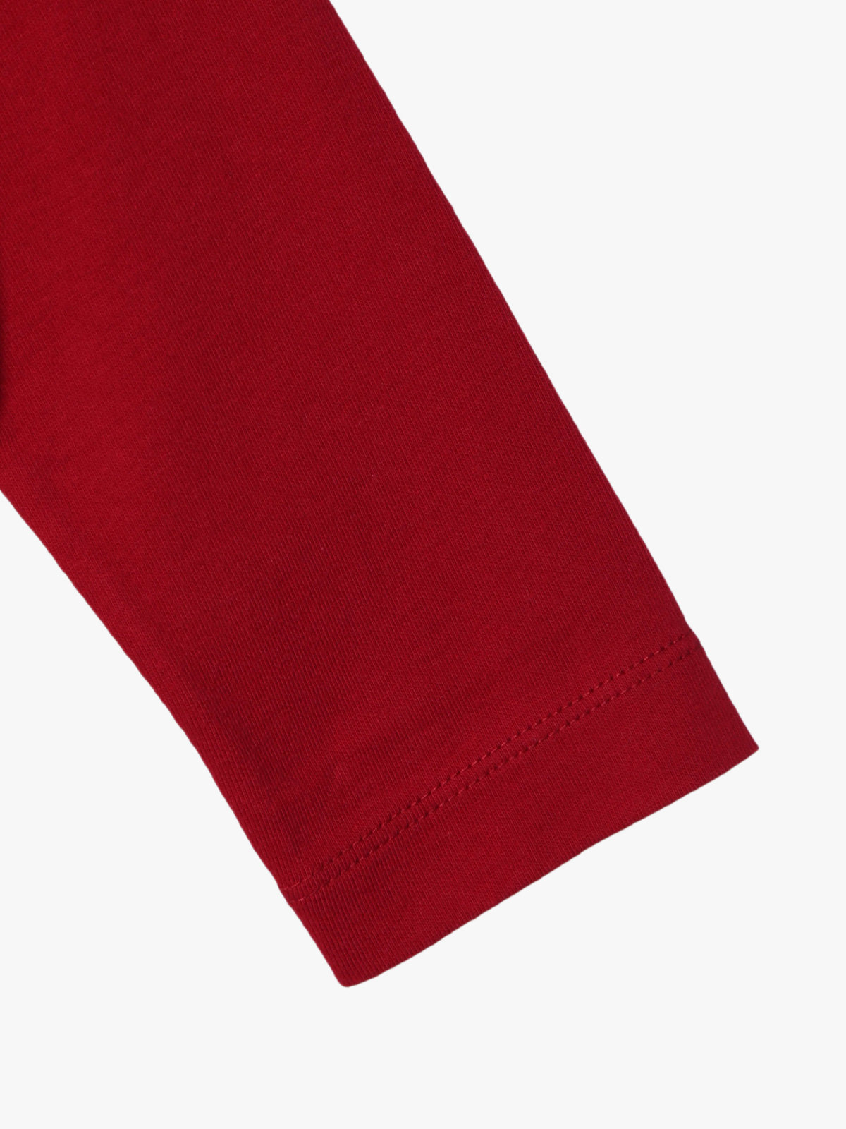 ENFANT ベビー ベビー コットン 長袖 カーディガンプレッション レッド