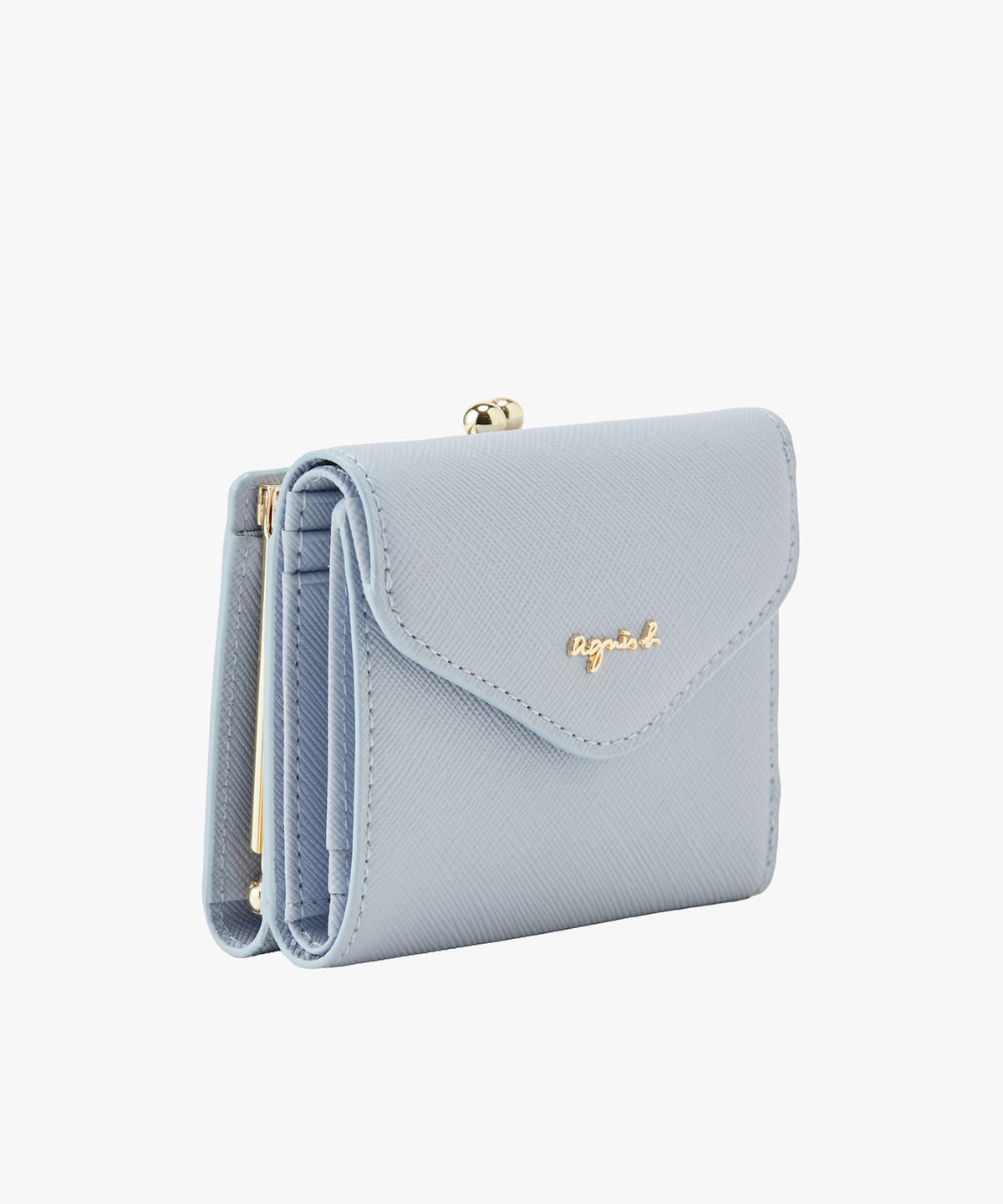 VOYAGE ウィメンズ バッグ＆ウォレット レザー 三つ折りがま口 ミニ ウォレット "ava" TAW02-10 ブルー系その他