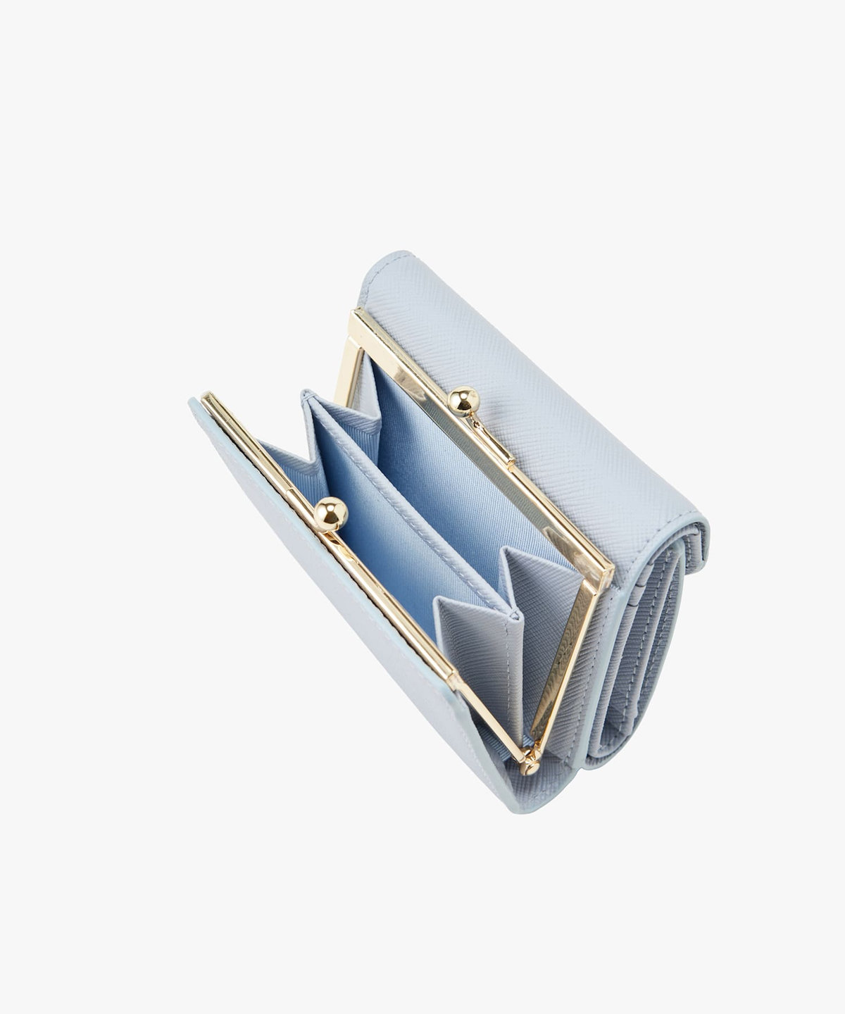 VOYAGE ウィメンズ バッグ＆ウォレット レザー 三つ折りがま口 ミニ ウォレット "ava" TAW02-10 ブルー系その他