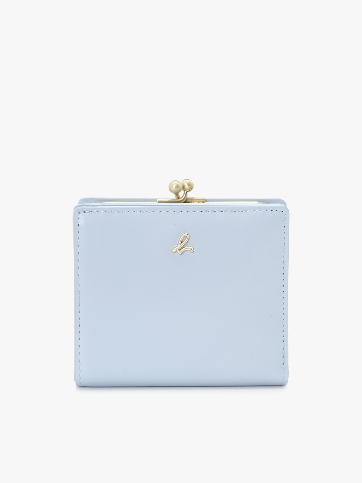 VOYAGE ウィメンズ バッグ＆ウォレット ガラスレザー 二つ折り ウォレット ”Gloria” XAW05-01 ブルー