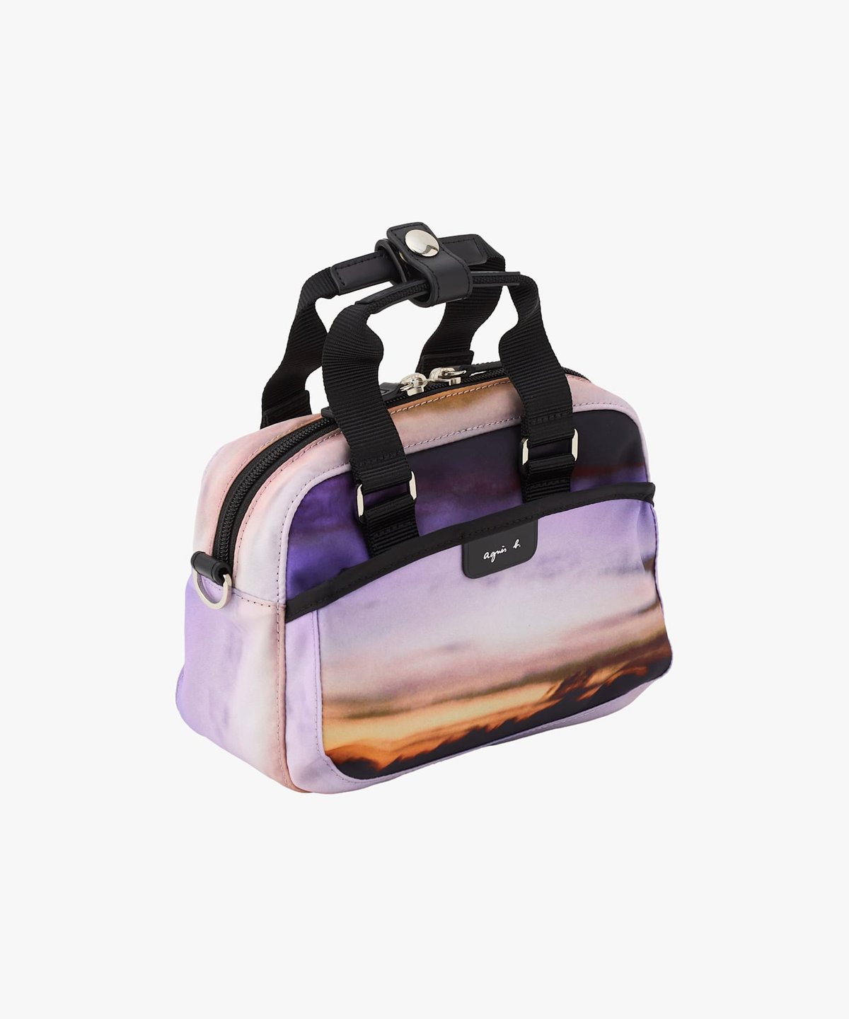 VOYAGE ウィメンズ バッグ＆ウォレット フォトプリント ナイロン 2way ミニ ショルダー "My bag" RAT01R-02 パープル系その他