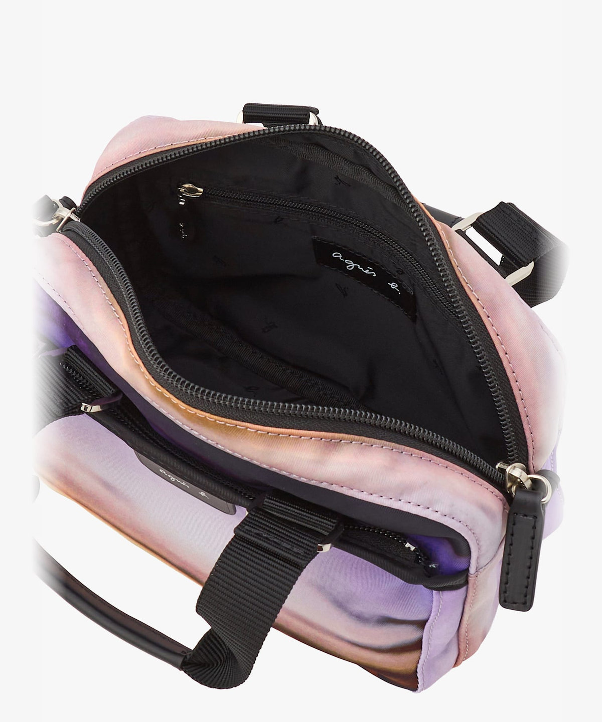 VOYAGE ウィメンズ バッグ＆ウォレット フォトプリント ナイロン 2way ミニ ショルダー "My bag" RAT01R-02 パープル系その他