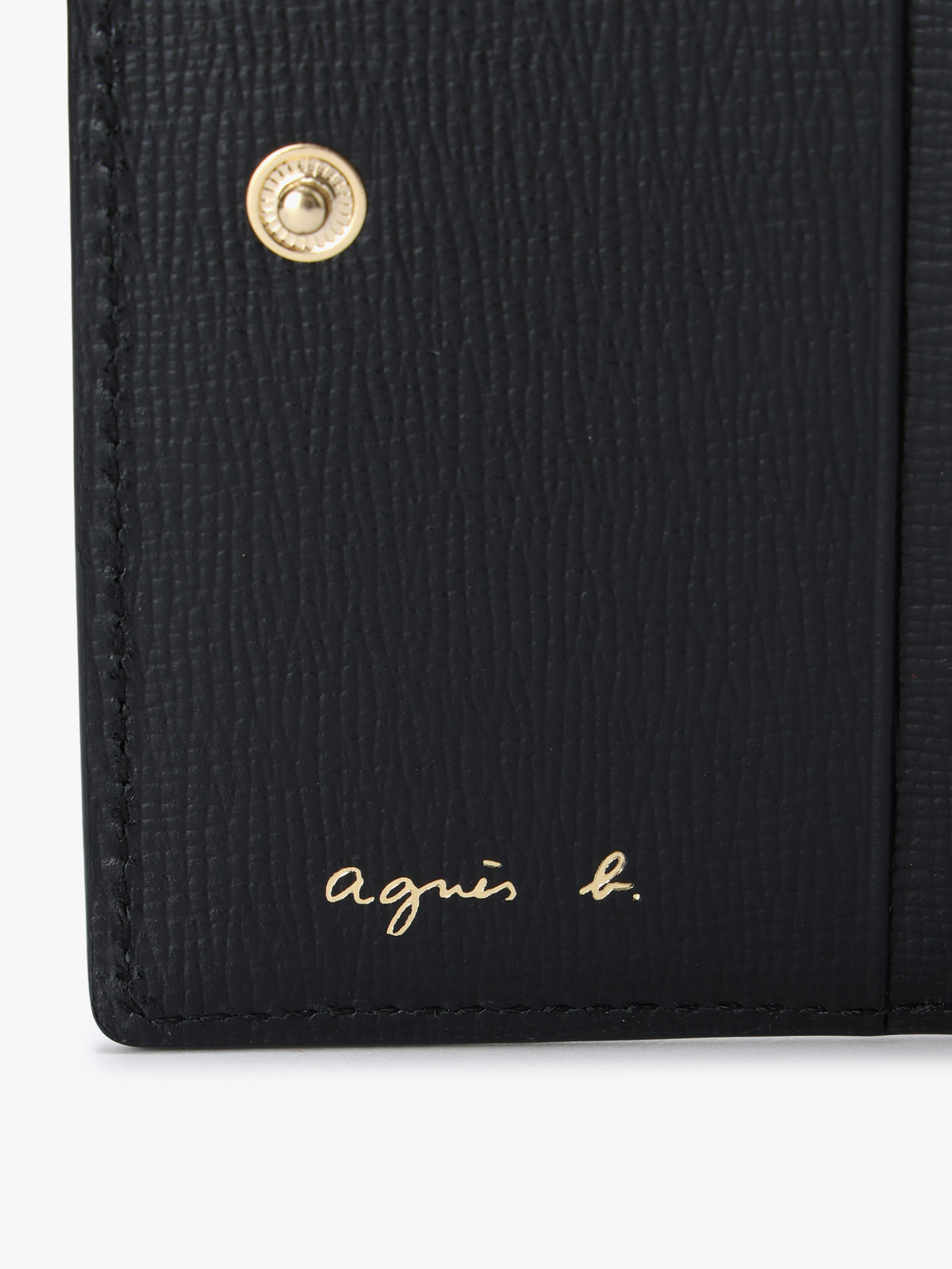 VOYAGE ウィメンズ バッグ＆ウォレット 【Outlet】フォトプリント レザー 二つ折り  ウォレット YAW01A-01 ブラック