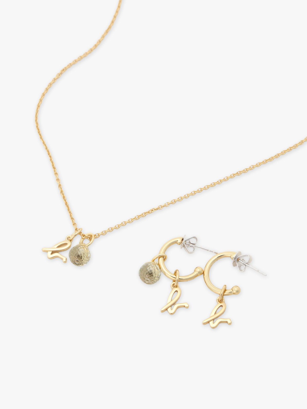 FEMME ウィメンズ 【Outlet】ストーンネックレス "Green Amethyst" グリーン