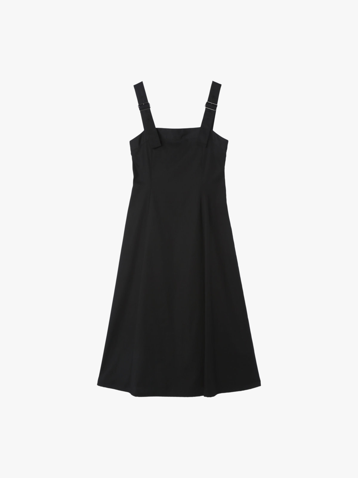 To b. by agnès b. 【Outlet】ロング ジャンパードレス ブラック