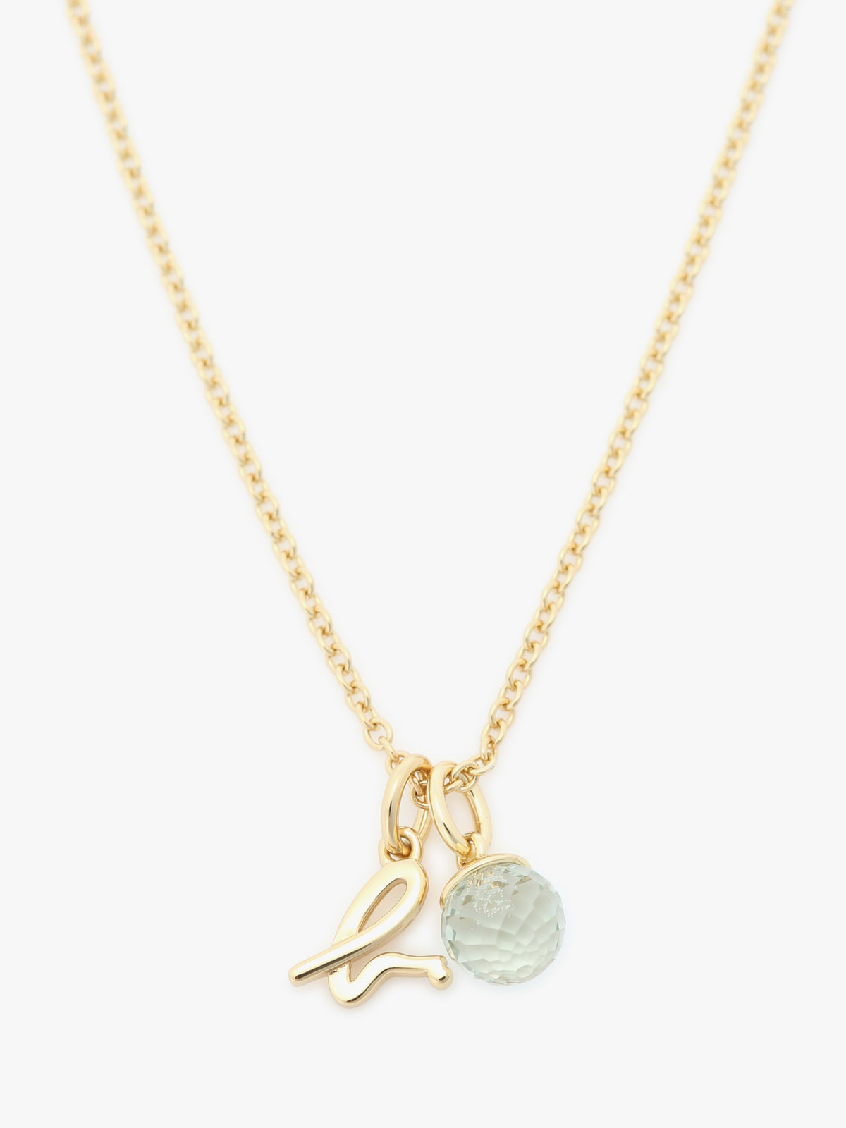 FEMME ウィメンズ 【Outlet】ストーンネックレス "Green Amethyst" グリーン