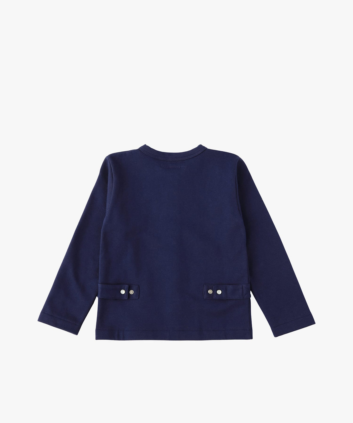 ENFANT ユニセックス キッズ カーディガンプレッション [Made in France] ネイビー