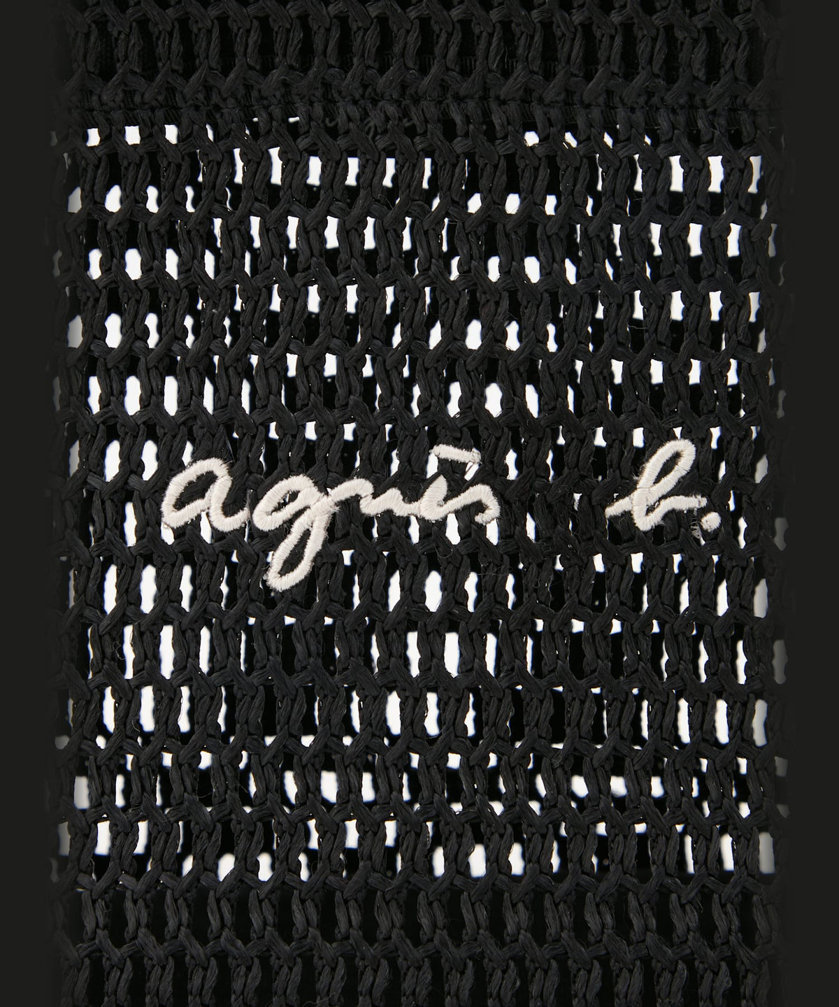 VOYAGE ウィメンズ バッグ＆ウォレット ナイロン メッシュ スモール トートバッグ ABX03-01 ブラック