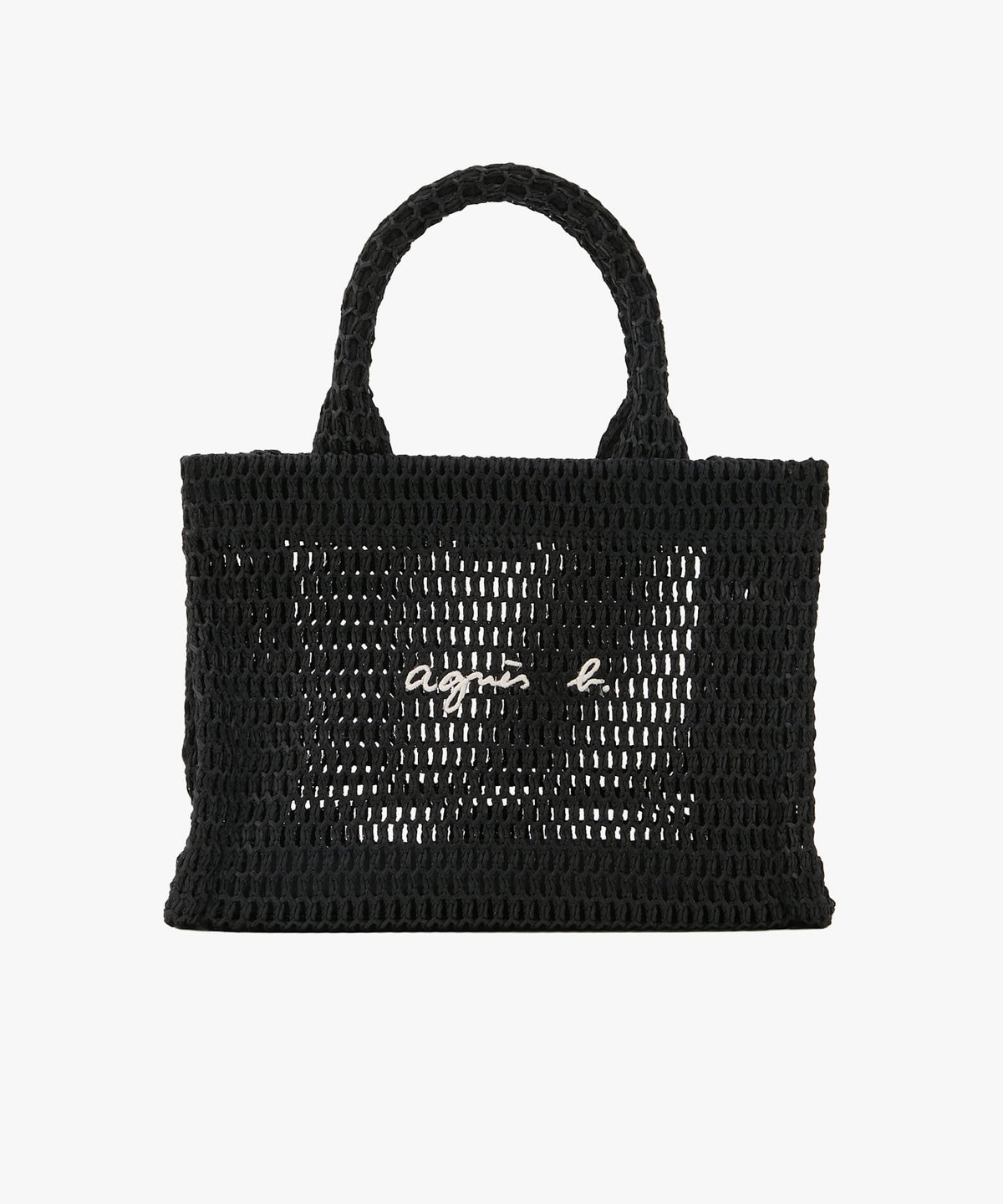 VOYAGE ウィメンズ バッグ＆ウォレット ナイロン メッシュ スモール トートバッグ ABX03-01 ブラック