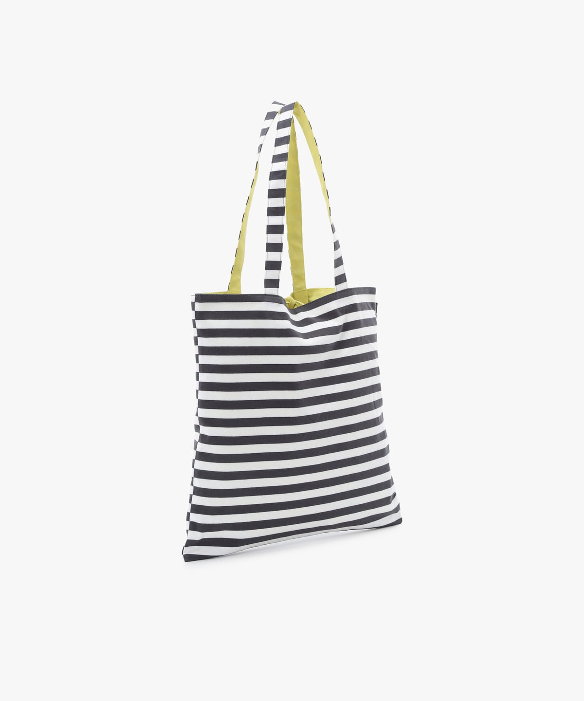 VOYAGE ウィメンズ バッグ＆ウォレット 細ボーダー コットン リバーシブル トートバッグ ZAS11-01 グレー系その他