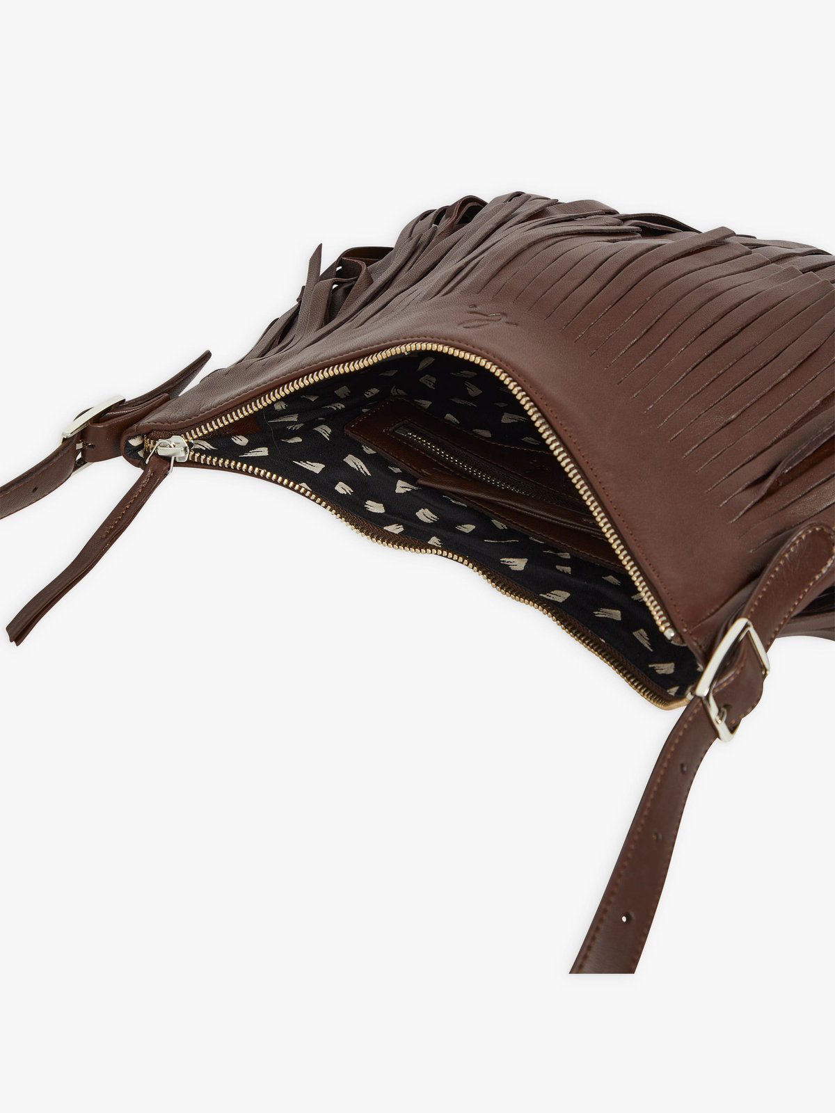 FEMME ウィメンズ 【Outlet】レザー ショルダーバッグ "Awa" ベージュ