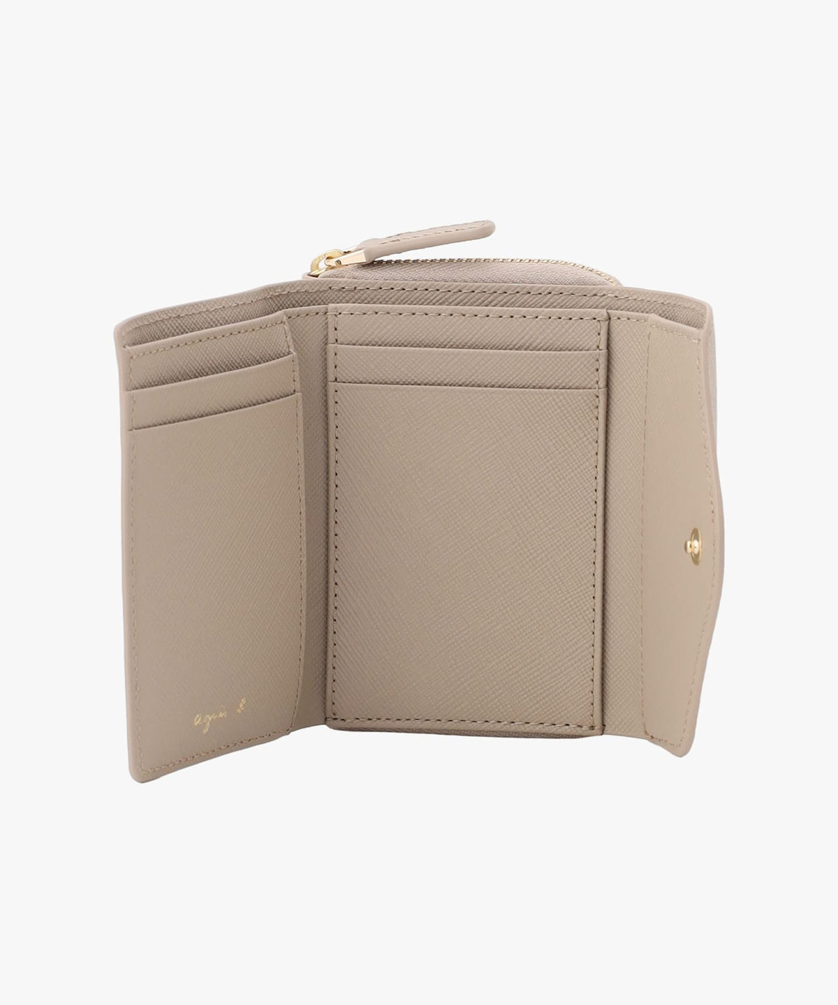 VOYAGE ウィメンズ バッグ＆ウォレット レザー 三つ折りウォレット" ava " TAW02-02 ベージュ