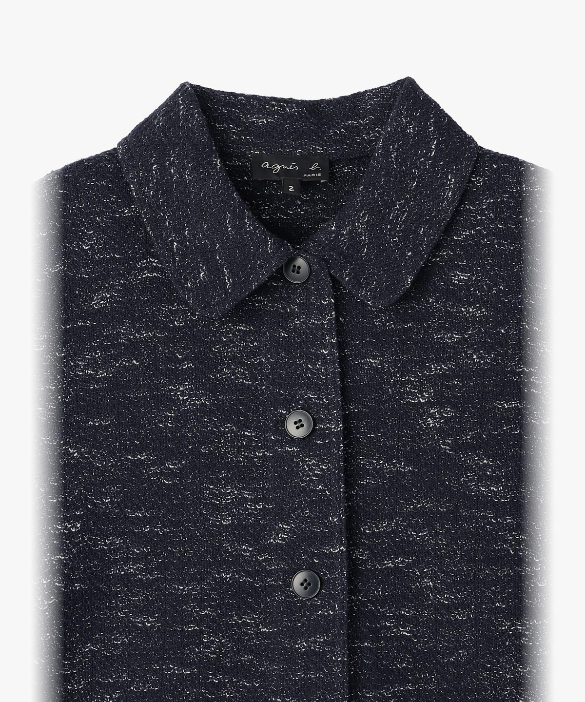 FEMME ウィメンズ 長袖 ジャケット "Mandarin" ブルー系その他