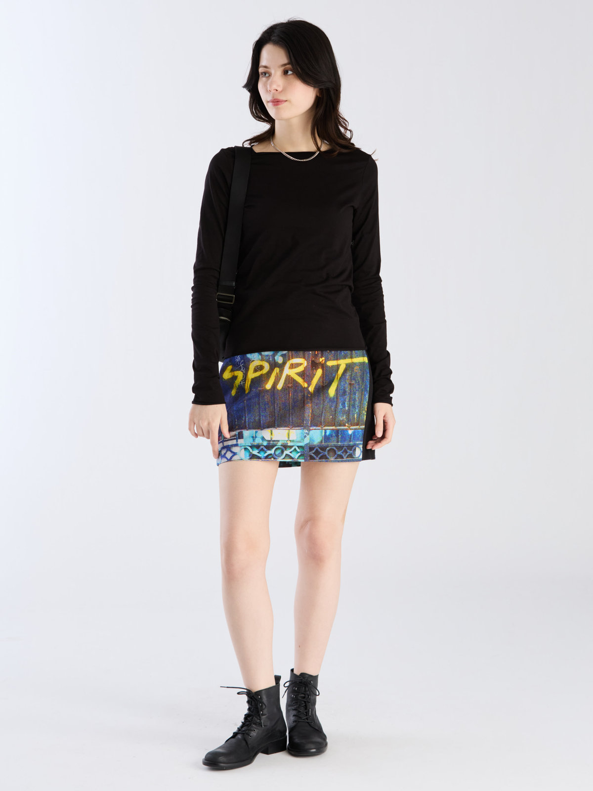 FEMME ウィメンズ オーガニックコットン 長袖 Tシャツ "Ultra" ブラック
