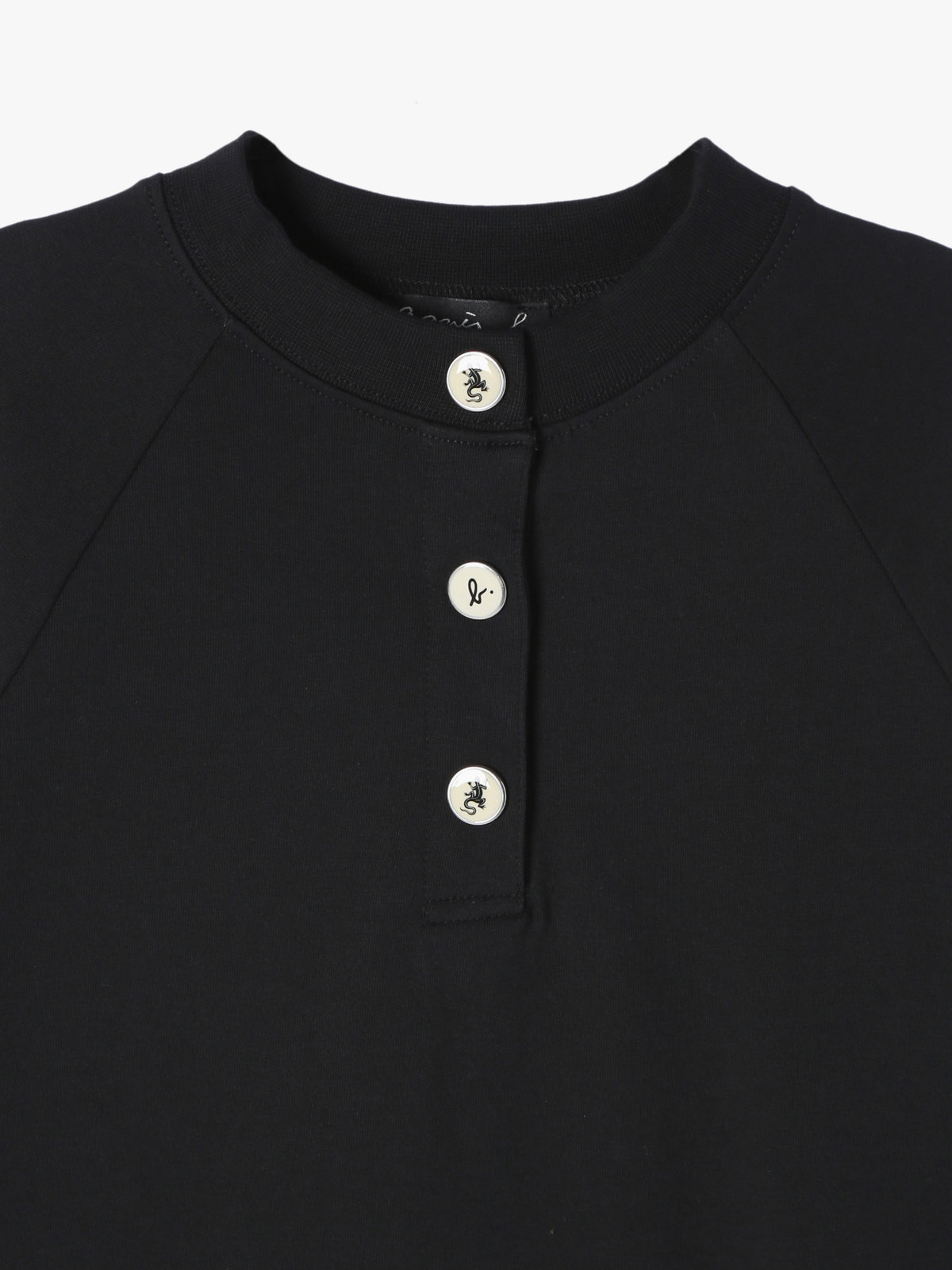 ENFANT ユニセックス 【Outlet】M435 E SWEAT キッズ スウェットプレッション ブラック