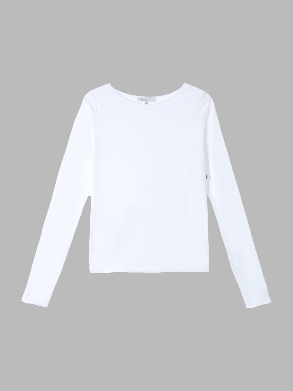 FEMME ウィメンズ オーガニックコットン 長袖 Tシャツ "Ultra" ホワイト
