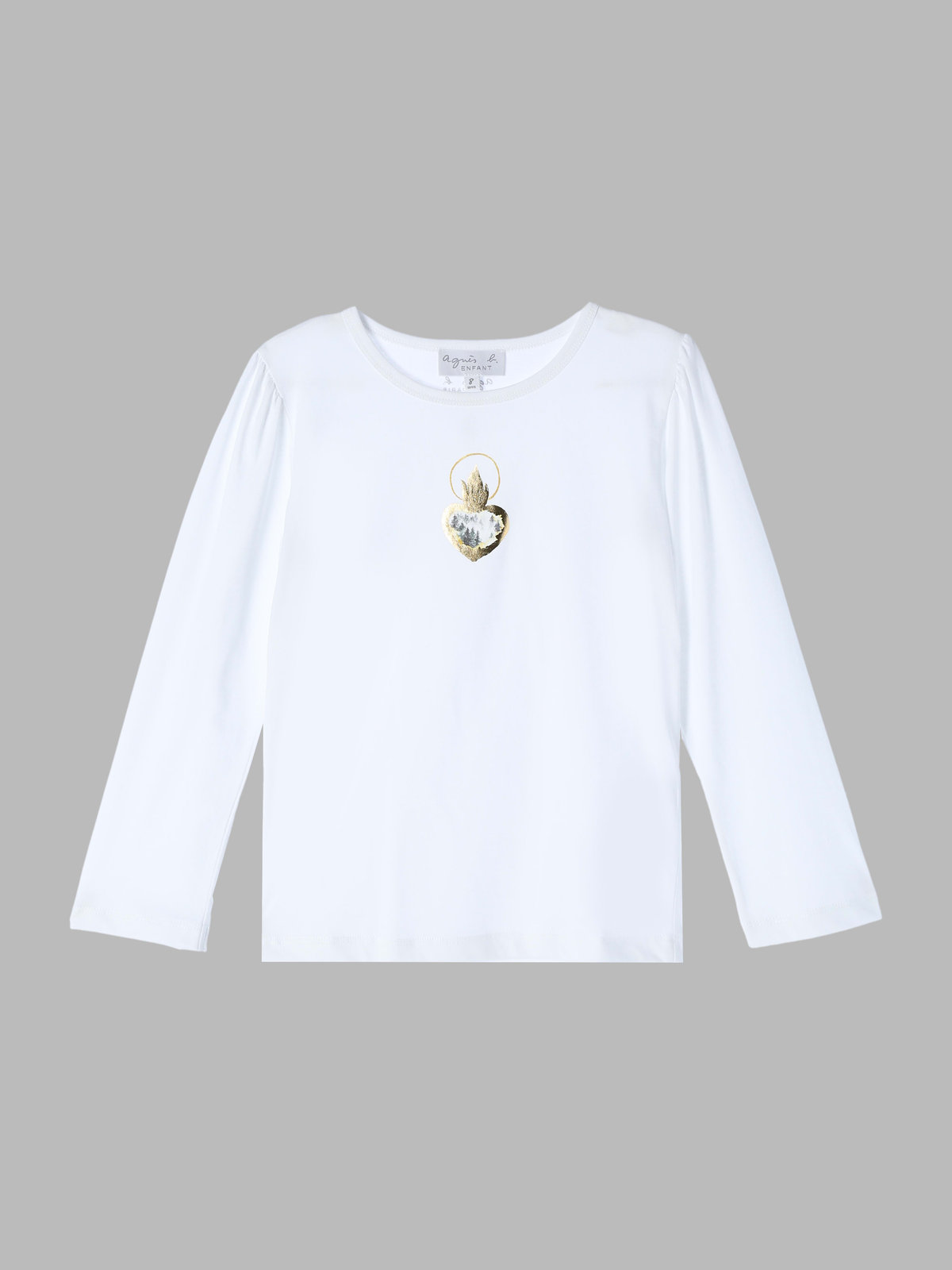 ENFANT ユニセックス 【Outlet】SER1 E TS キッズ Tシャツ ホワイト