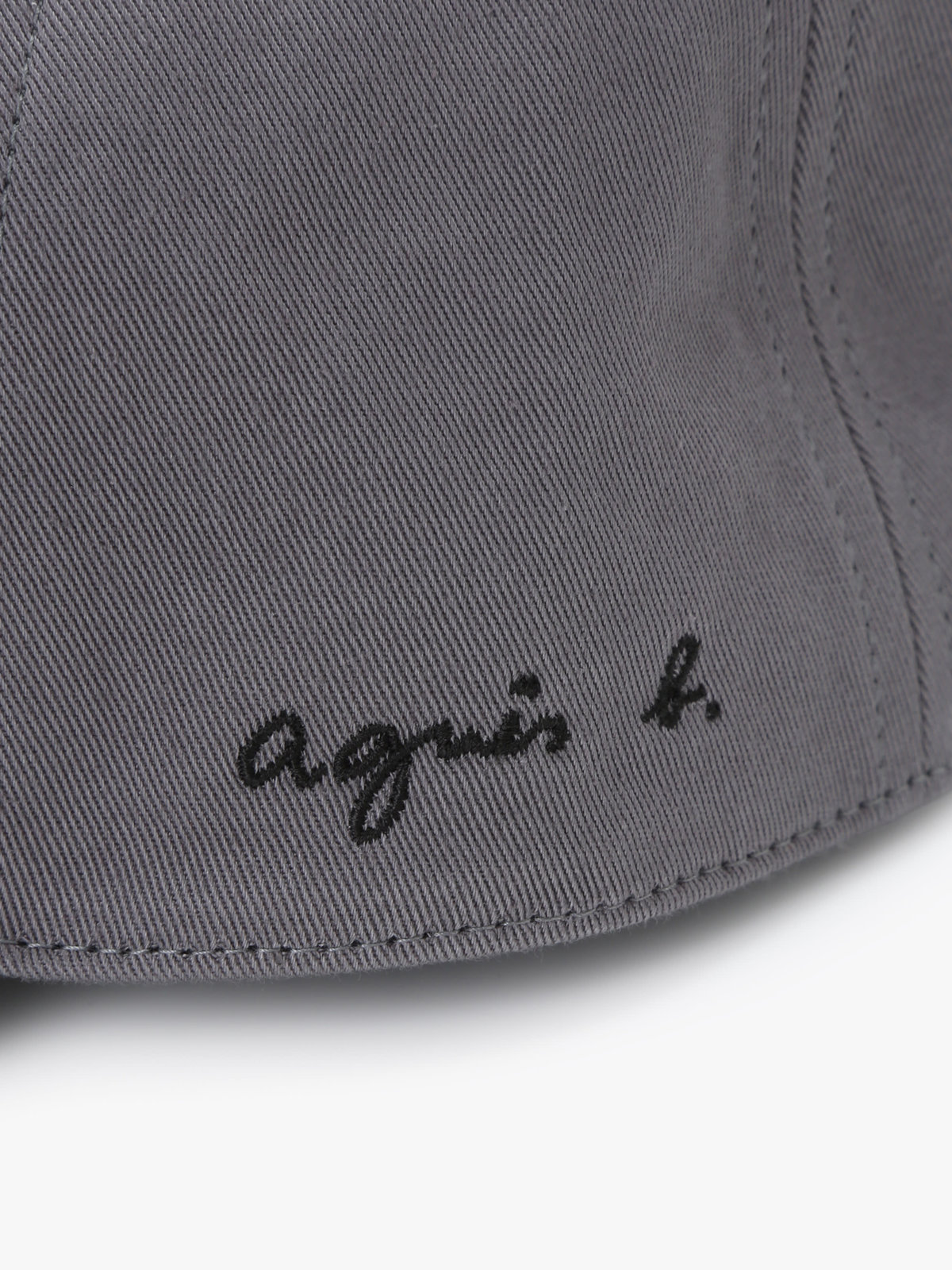 HOMME メンズ agnes b. x NH ベースボールキャップ グレー