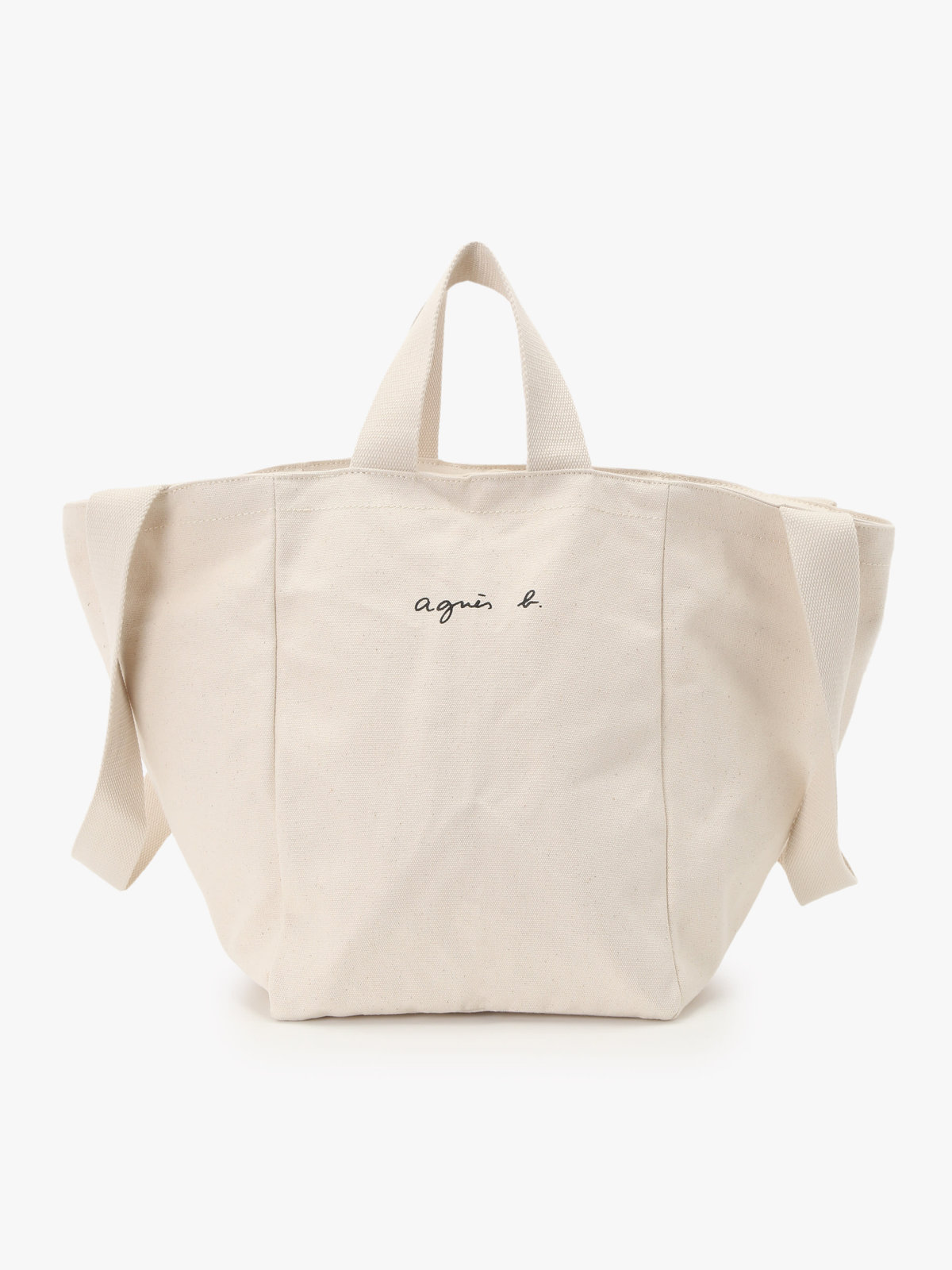 ENFANT ユニセックス キャンバスペアレンツバッグ マザーズバッグ オフホワイト