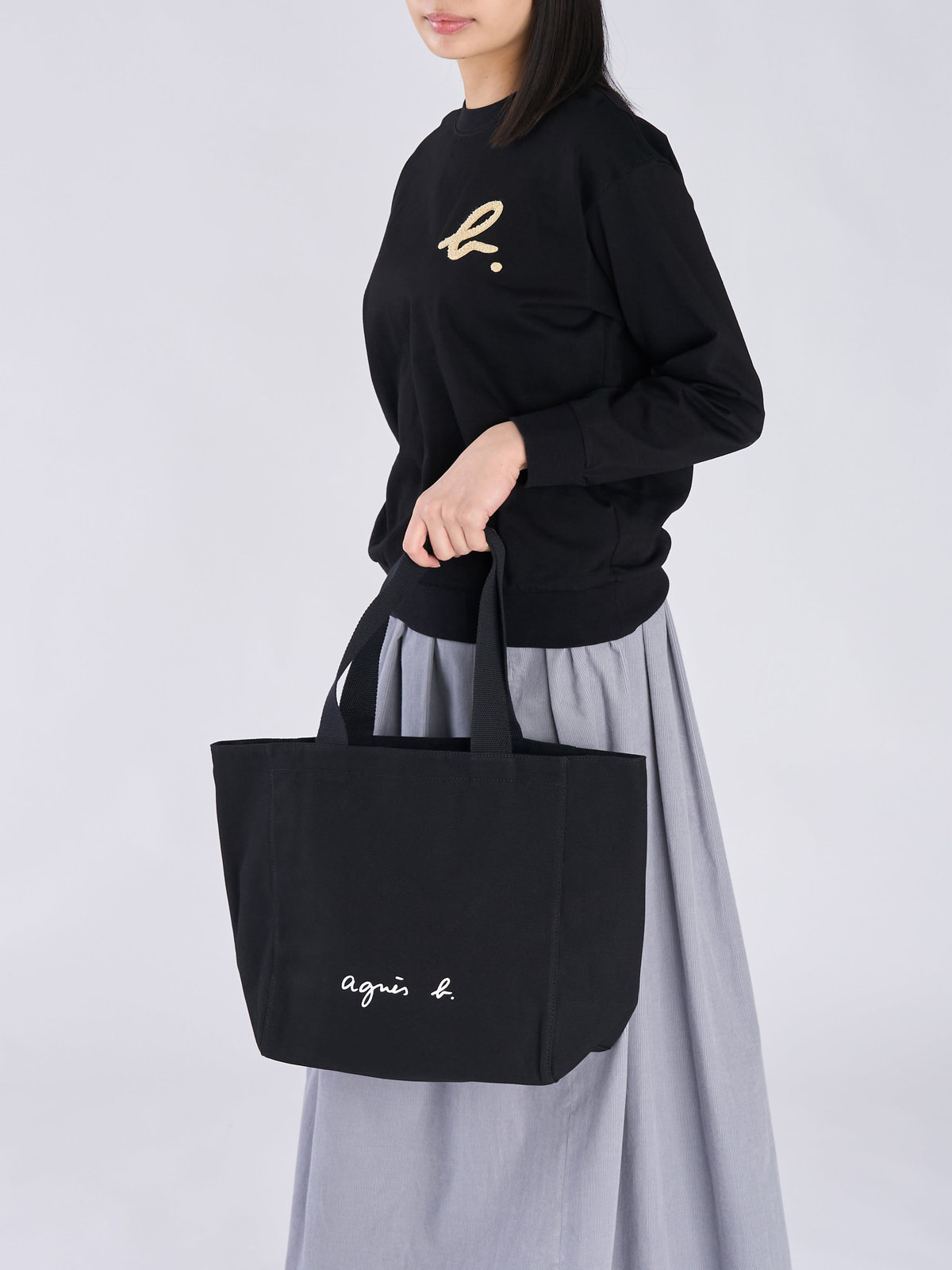 VOYAGE ウィメンズ バッグ＆ウォレット WEB限定 ロゴトートバッグ GO03‐01 ブラック