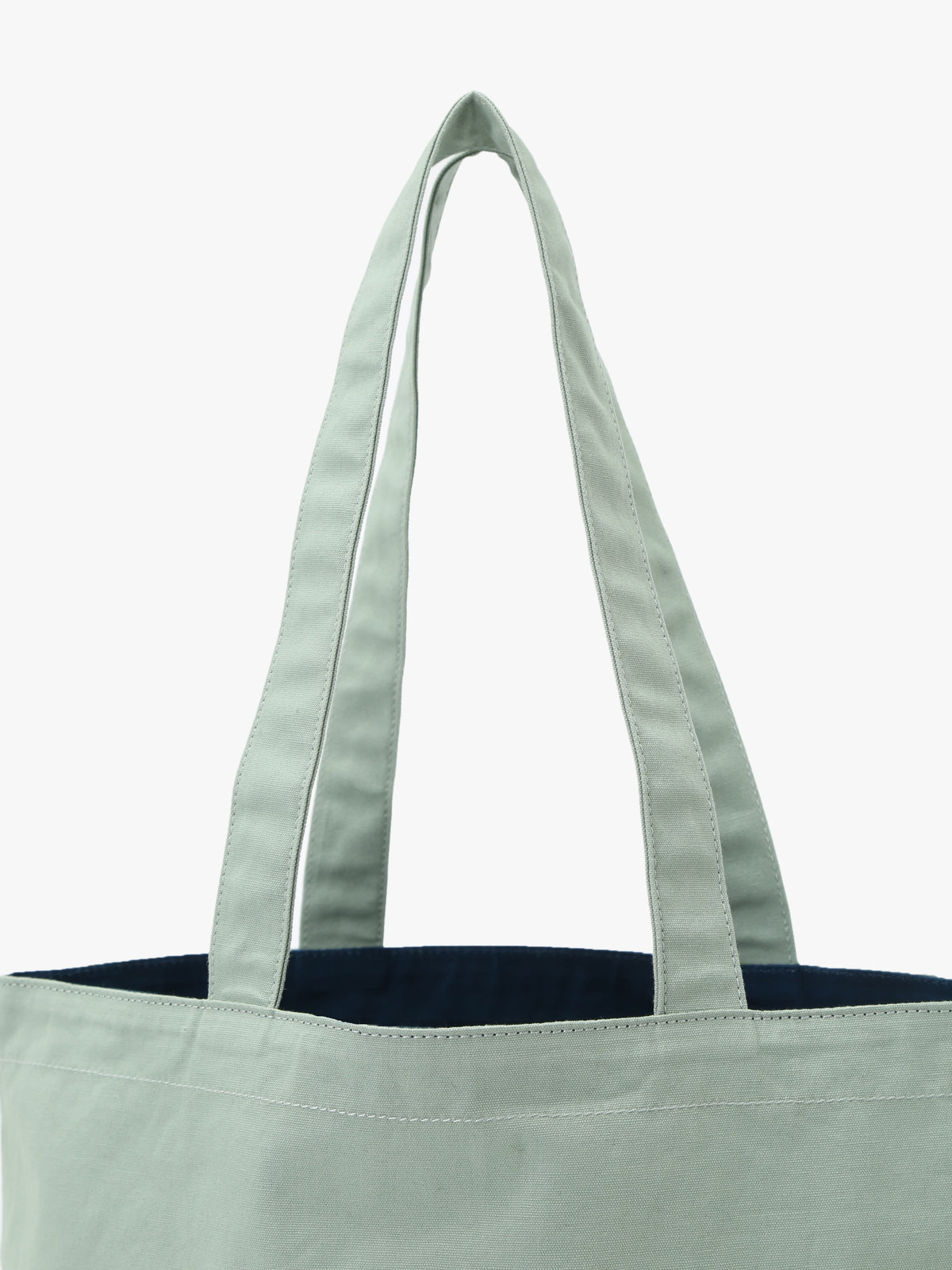 VOYAGE ウィメンズ バッグ＆ウォレット ロゴ コットン リバーシブル トートバッグ "Paulette" YAS18-01 ライトグリーン