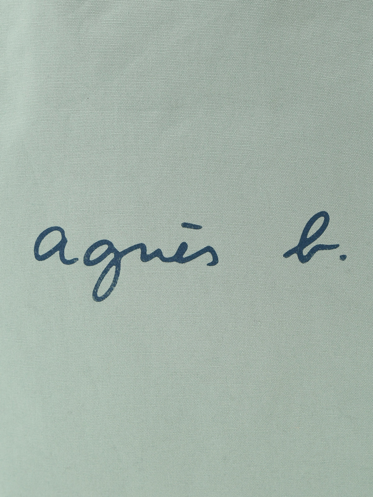 VOYAGE ウィメンズ バッグ＆ウォレット ロゴ コットン リバーシブル トートバッグ "Paulette" YAS18-01 ライトグリーン