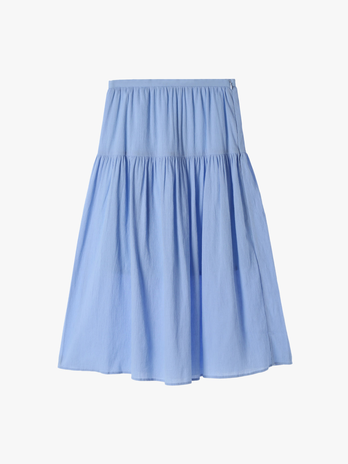 To b. by agnès b. 【Outlet】コットンクレープスカート ブルー