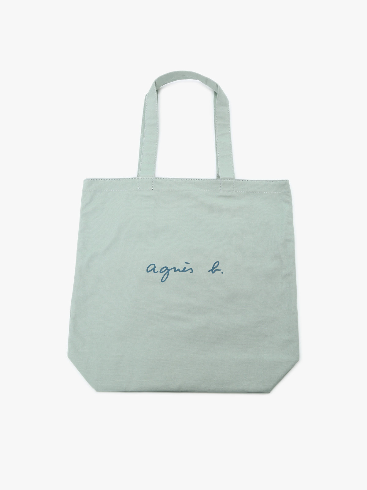 VOYAGE ウィメンズ バッグ＆ウォレット ロゴ コットン リバーシブル トートバッグ "Paulette" YAS18-01 ライトグリーン