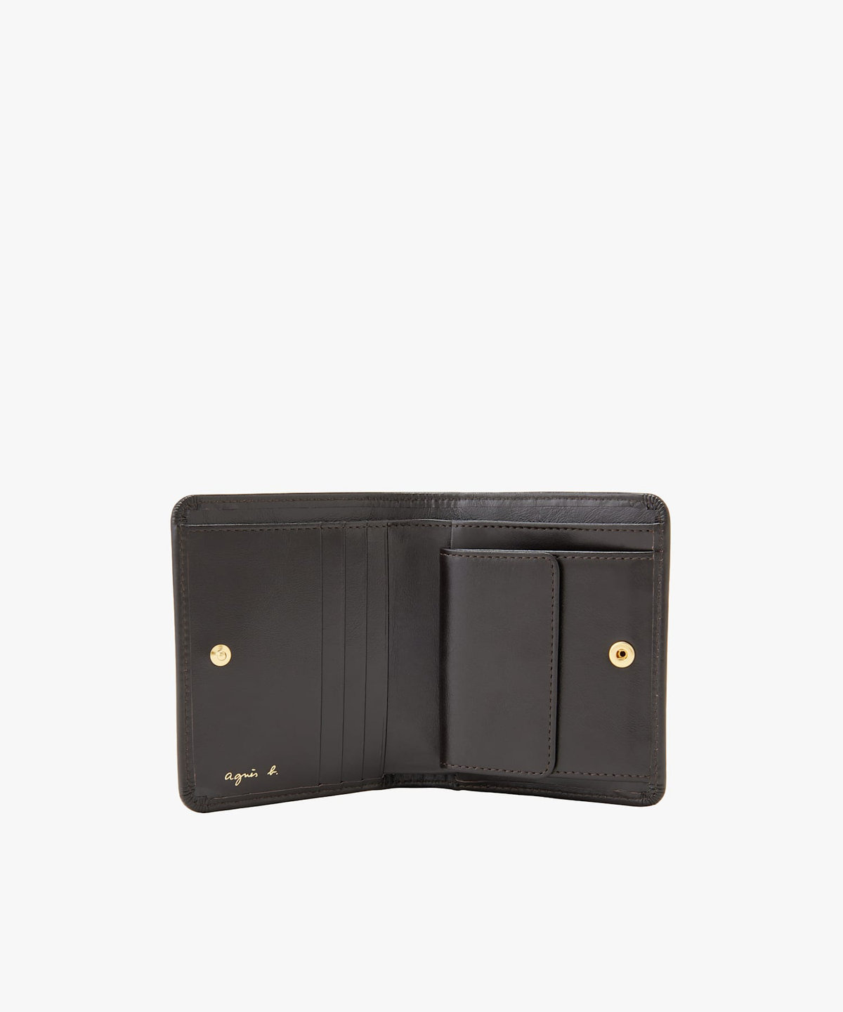 VOYAGE ウィメンズ バッグ＆ウォレット レザー 二つ折り ウォレット "Nathalie" BBW02-01 ブラウン系その他