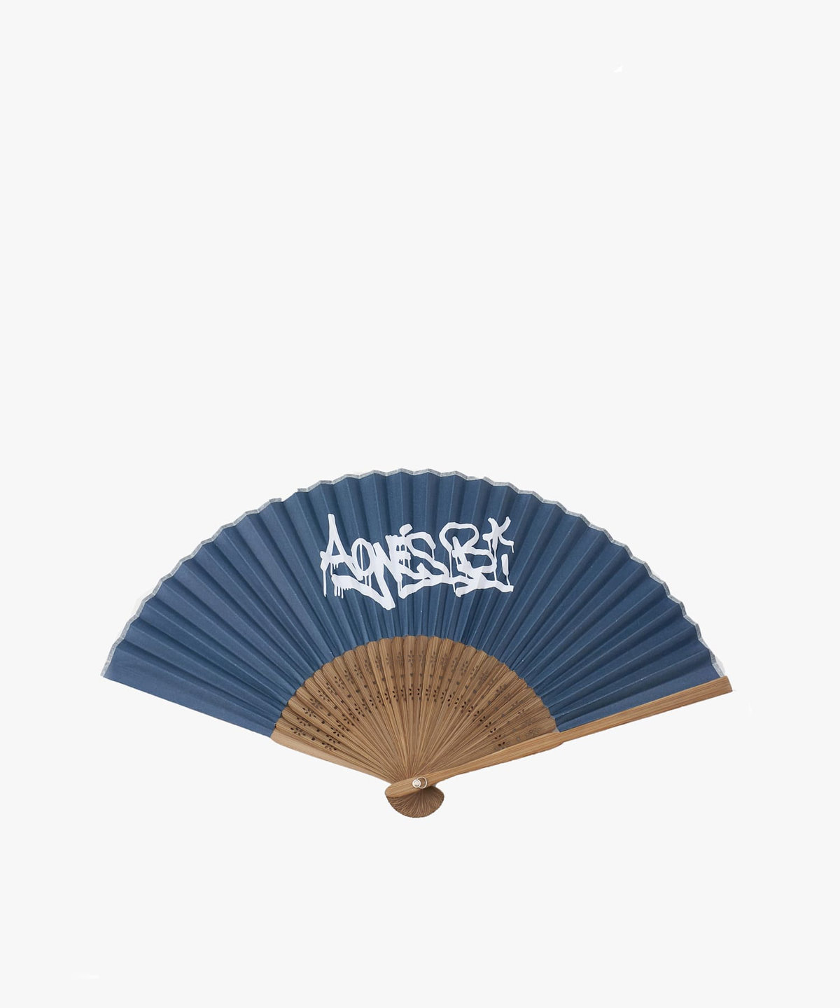 CAFE ロゴ 越前和紙 扇子 マルチ