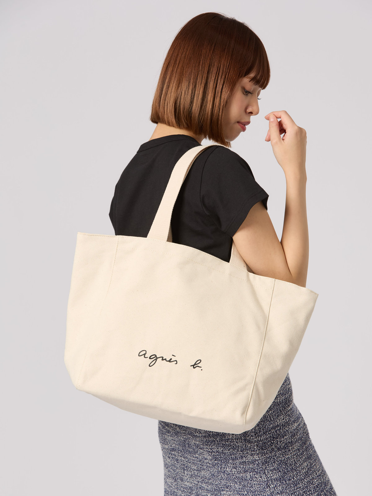 VOYAGE ウィメンズ バッグ＆ウォレット WEB限定 ロゴトートバッグ GO03‐01 ホワイト