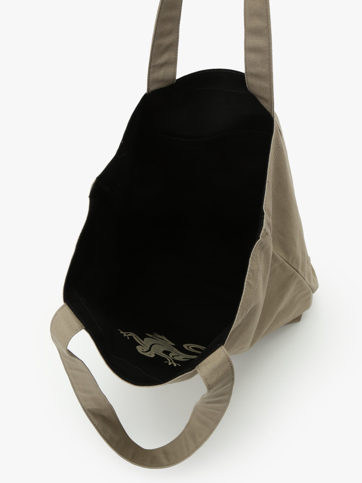 VOYAGE ウィメンズ バッグ＆ウォレット ロゴ コットン リバーシブル トートバッグ "Paulette" YAS18-01 グレー系その他