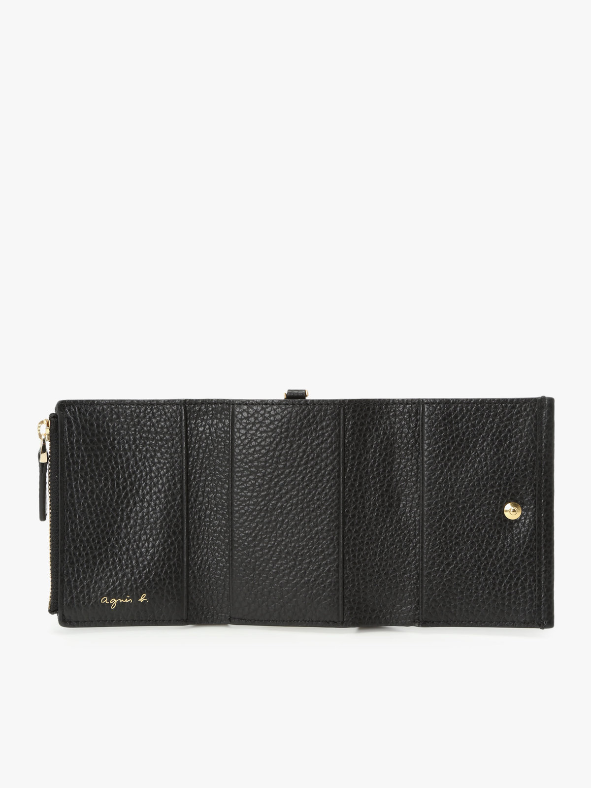 VOYAGE ウィメンズ バッグ＆ウォレット レザー 2way 三つ折り 財布ショルダー "Zoe" ZAW02A-01 ブラック