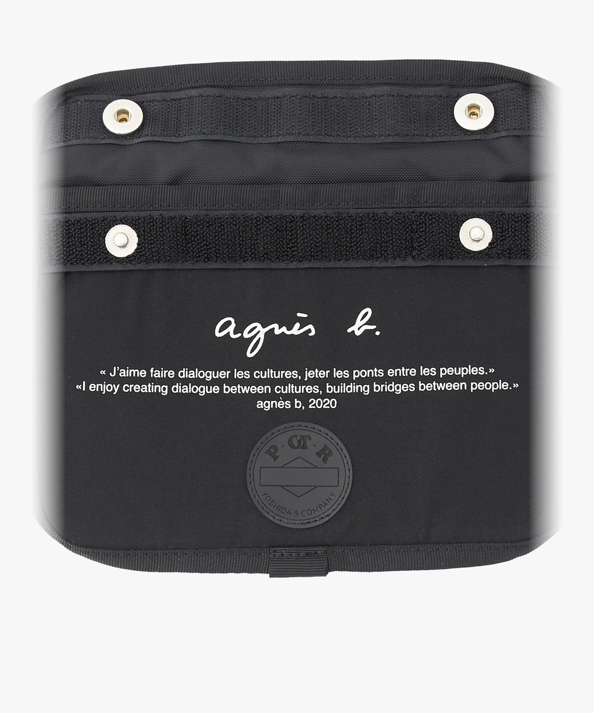 VOYAGE メンズ バッグ＆ウォレット agnes b. x POTR 2way ヘルメットバッグ(S) POTR01-02 ブラック