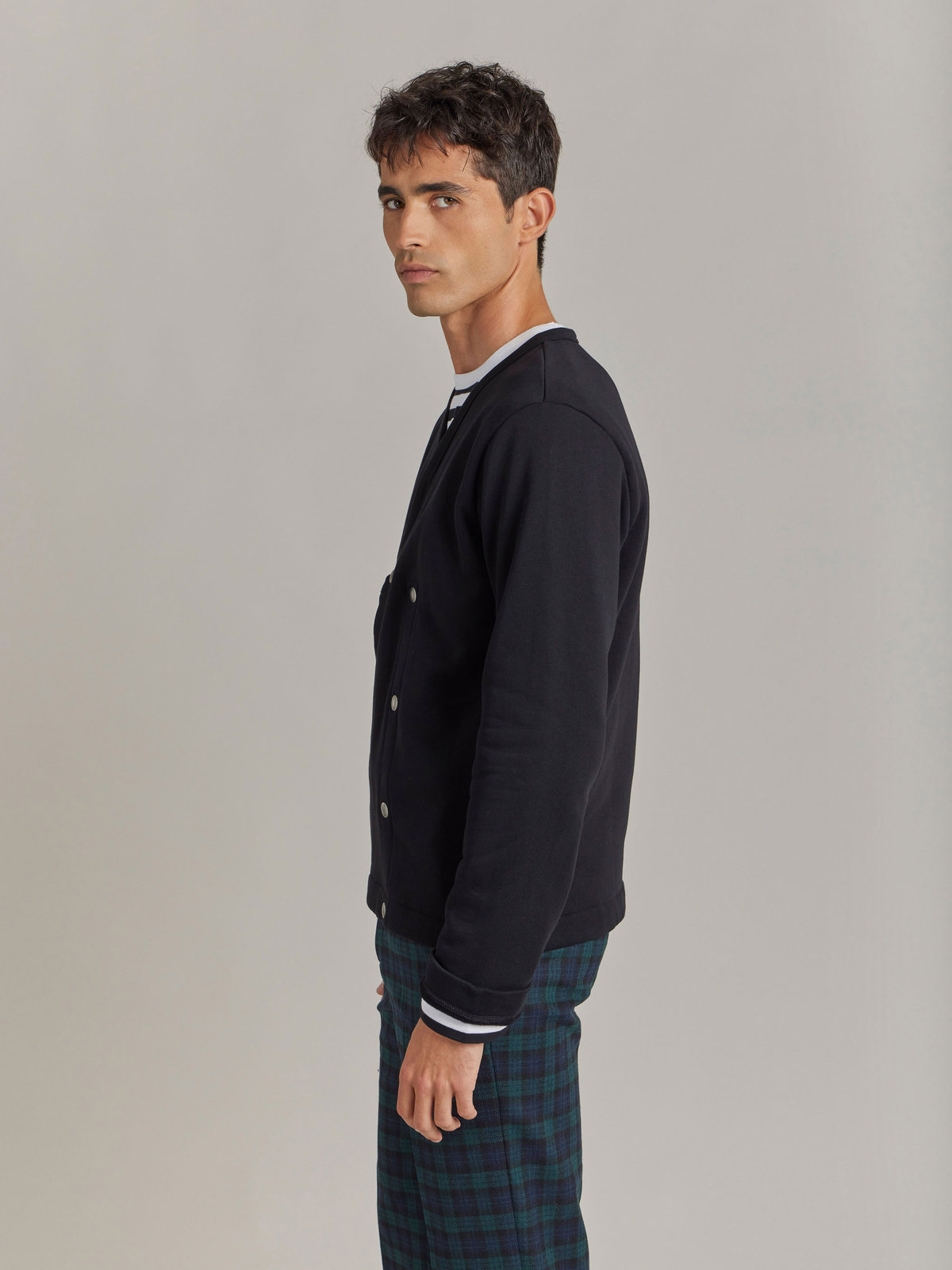 HOMME メンズ 【Outlet】M461 CARDIGAN カーディガン ブラック