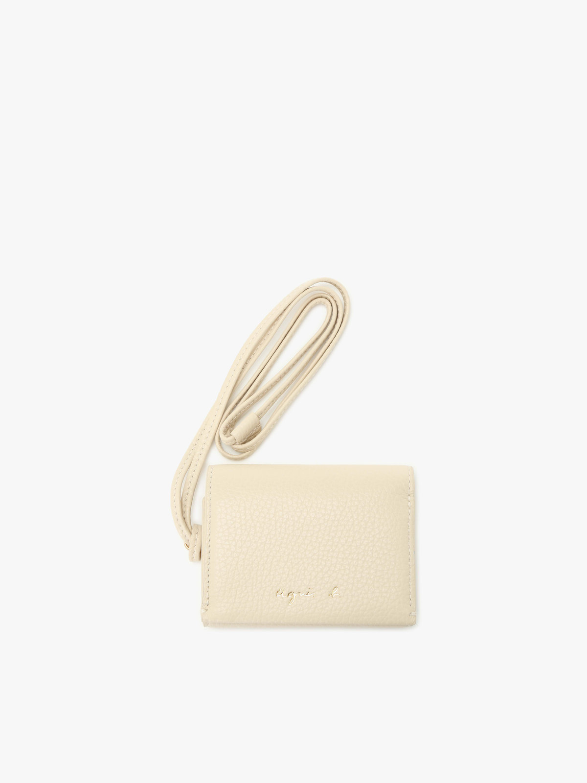 VOYAGE ウィメンズ バッグ＆ウォレット レザー 2way 三つ折り 財布ショルダー "Zoe" ZAW02A-01 オフホワイト