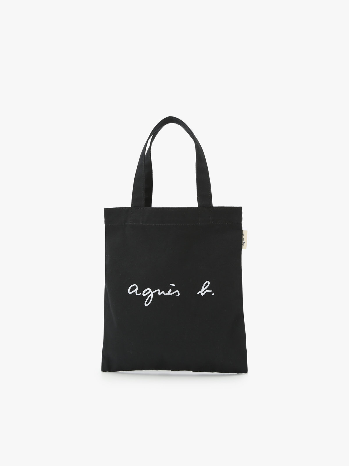 VOYAGE ウィメンズ バッグ＆ウォレット ロゴ コットン ハンドバッグ ”Paulette” YAS18-02 ブラック