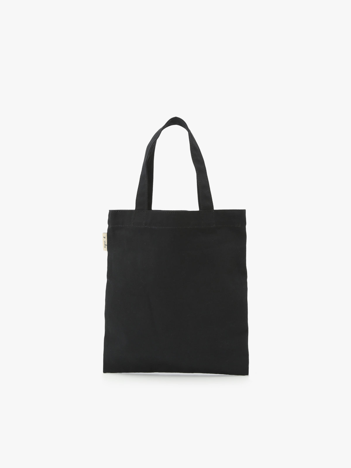 VOYAGE ウィメンズ バッグ＆ウォレット ロゴ コットン ハンドバッグ ”Paulette” YAS18-02 ブラック