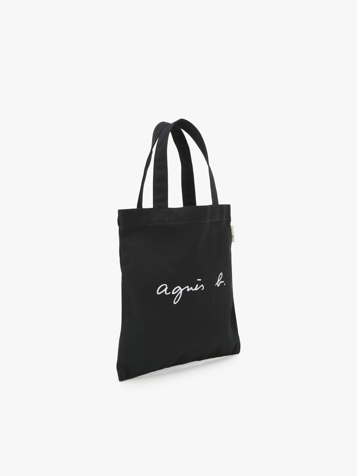 VOYAGE ウィメンズ バッグ＆ウォレット ロゴ コットン ハンドバッグ ”Paulette” YAS18-02 ブラック