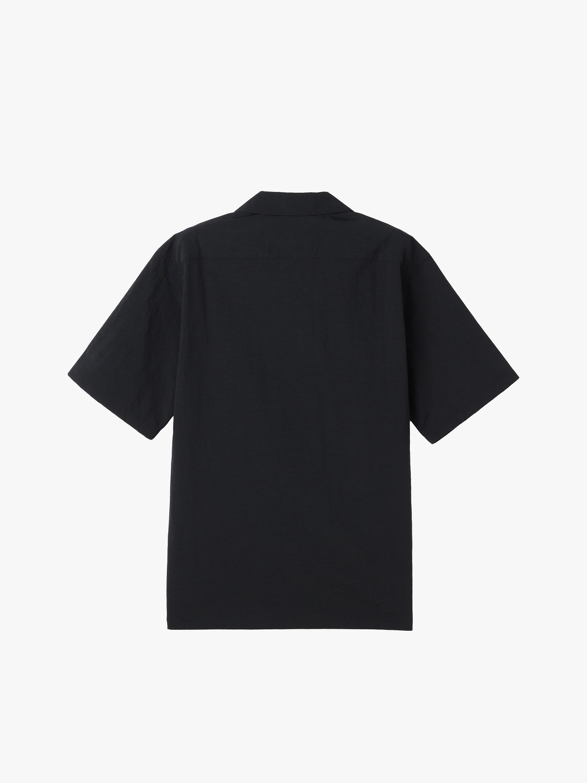 HOMME メンズ メンズ 開襟 半袖シャツ "Magnam" ブラック