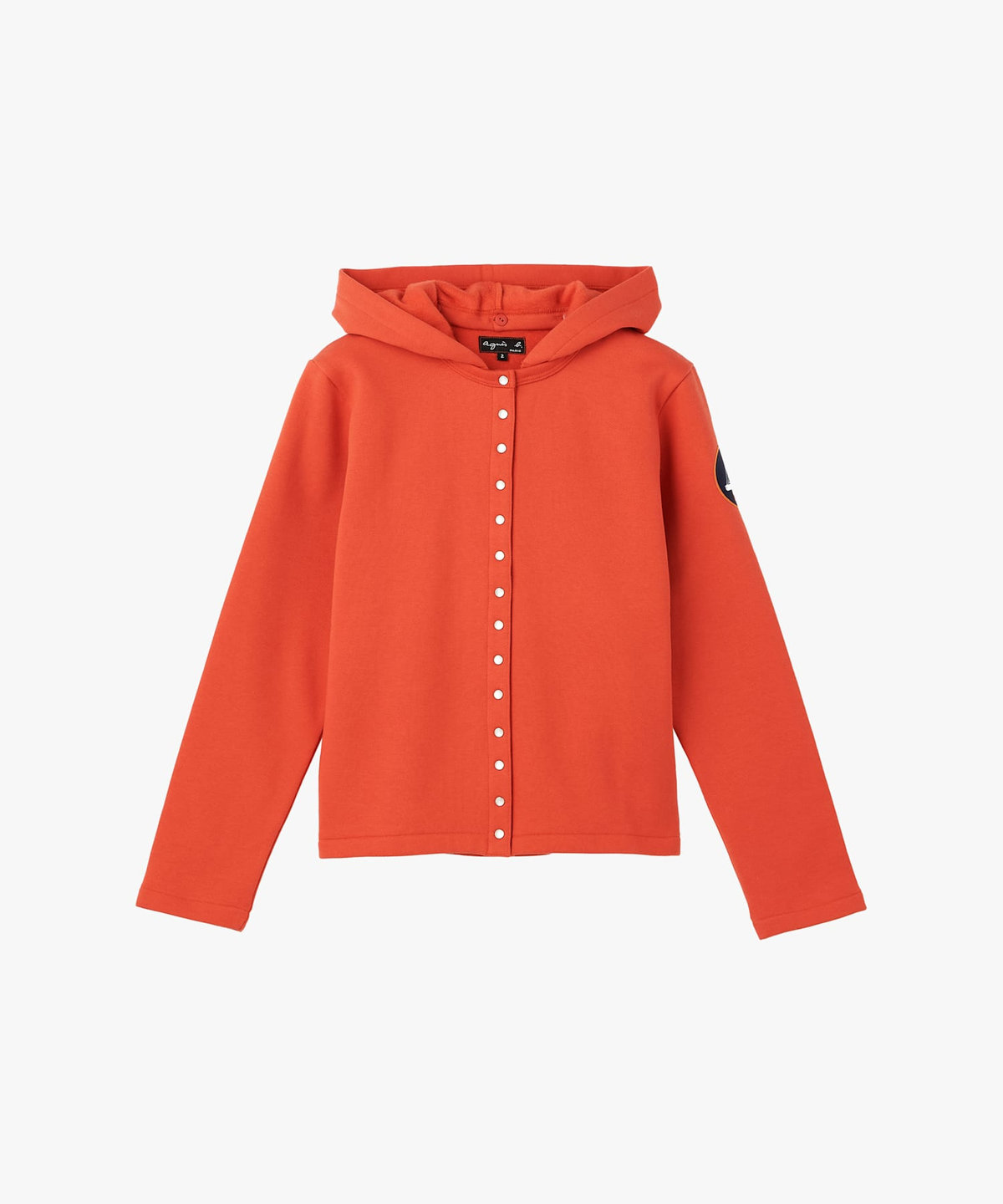 FEMME ウィメンズ TARA コットン メルトン カーディガンプレッション "Capuche" ブラウン系その他