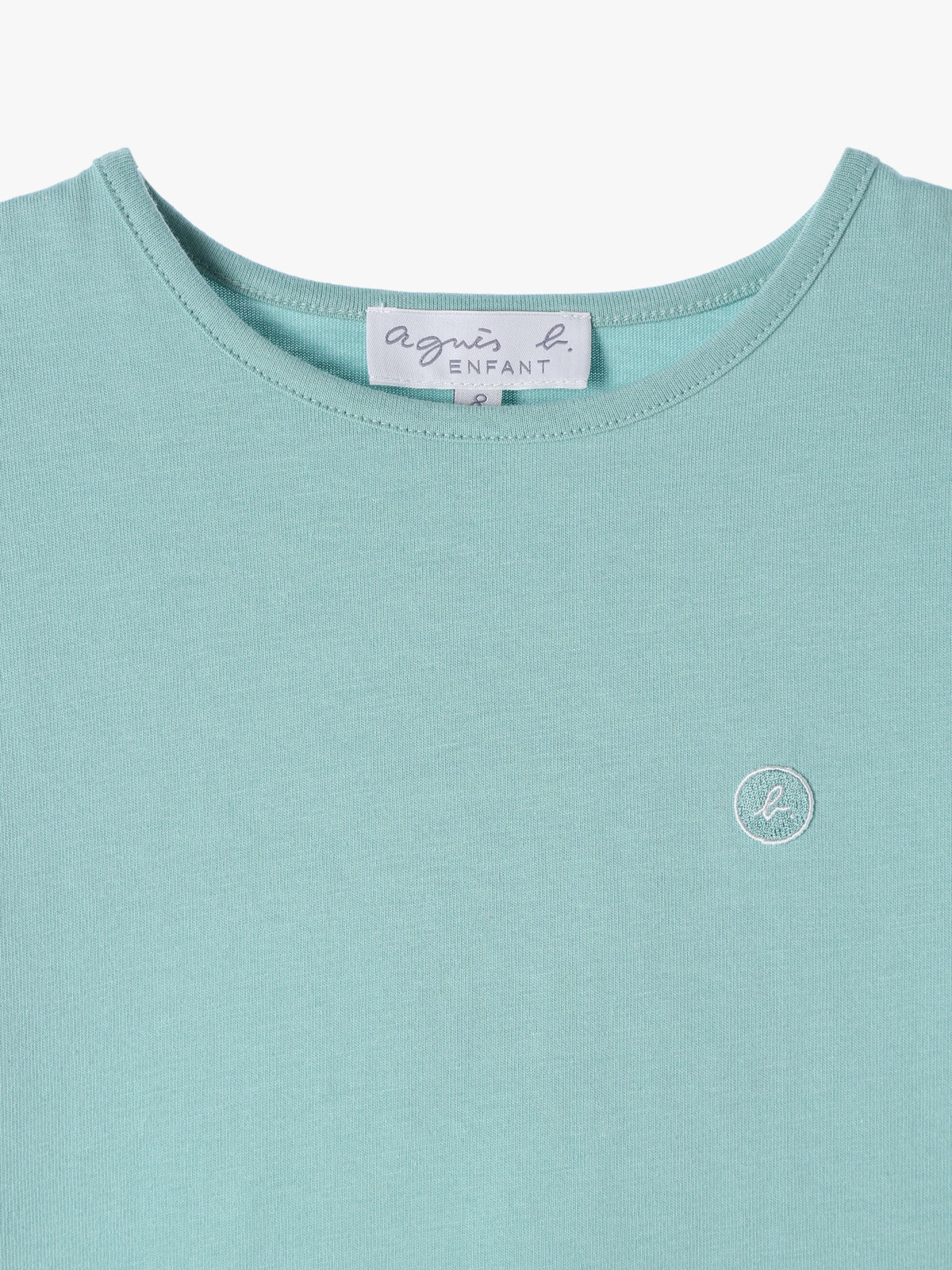 ENFANT ガールズ K398 E TS キッズ Tシャツ ライトグリーン